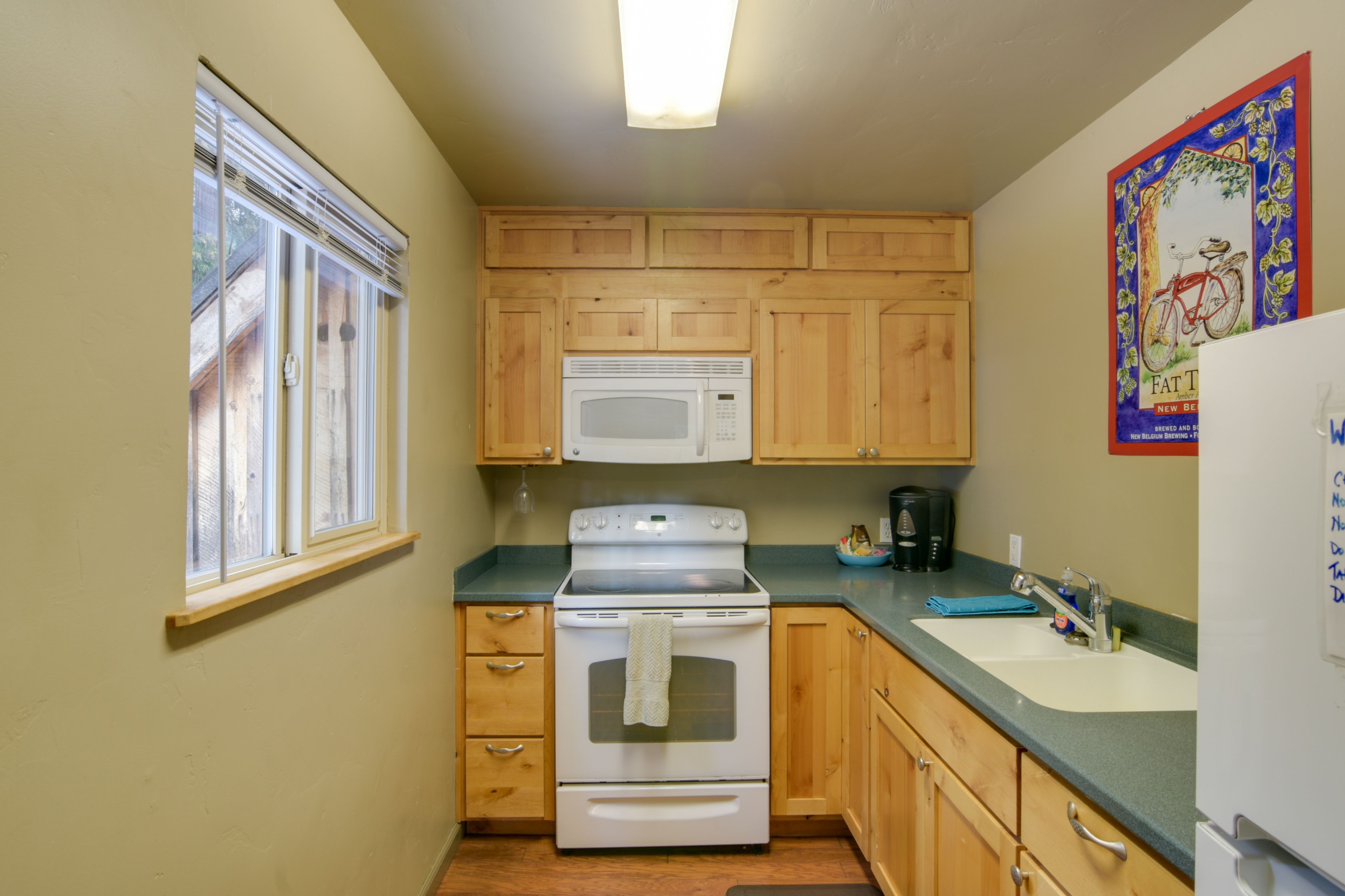 Kitchen | Refrigerator | Drip Coffee Maker | 1st Floor