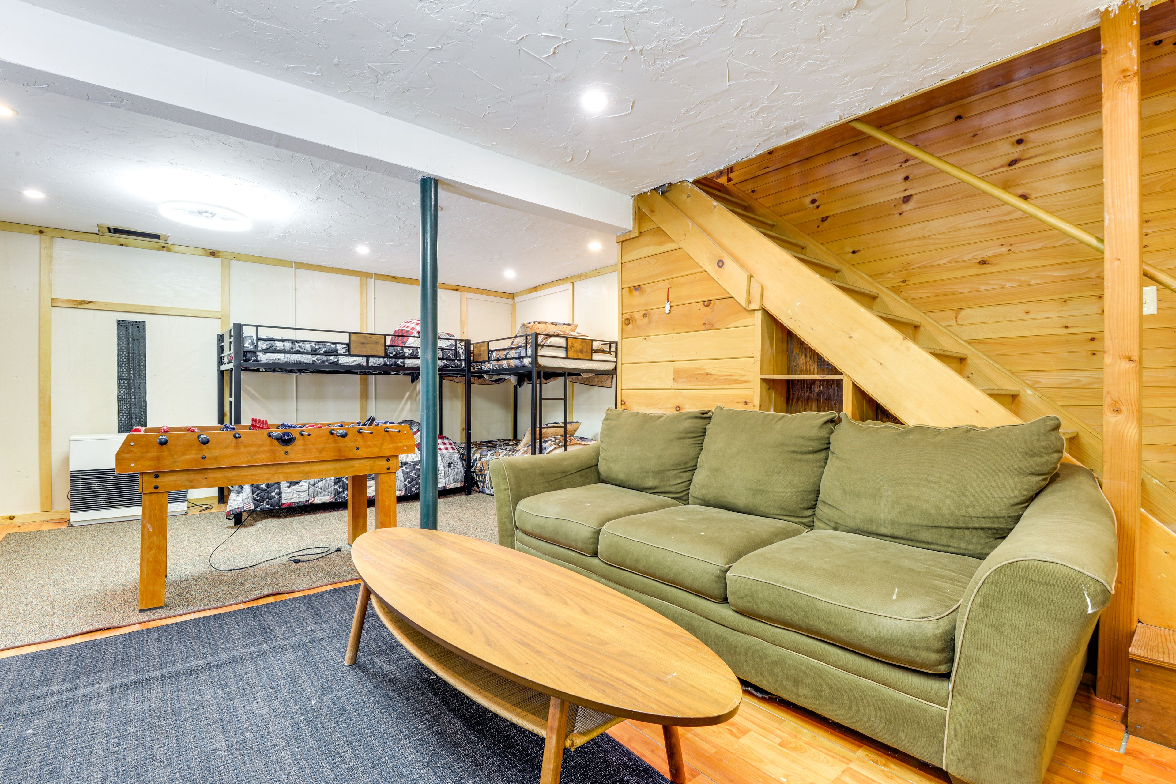 Basement | 3 Twin Bunk Beds | Lower Level