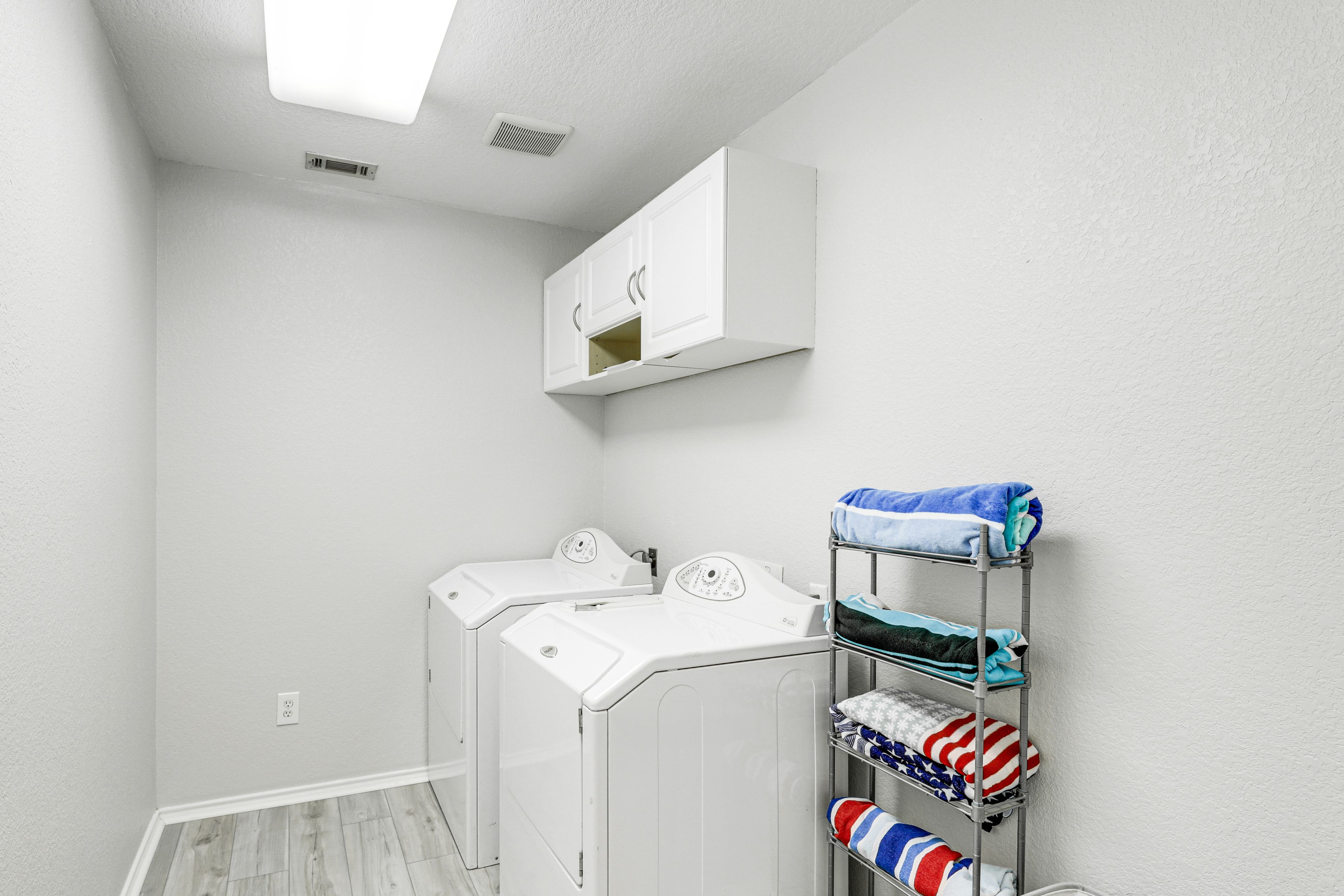 Laundry Area | Washer/Dryer | Iron/Board
