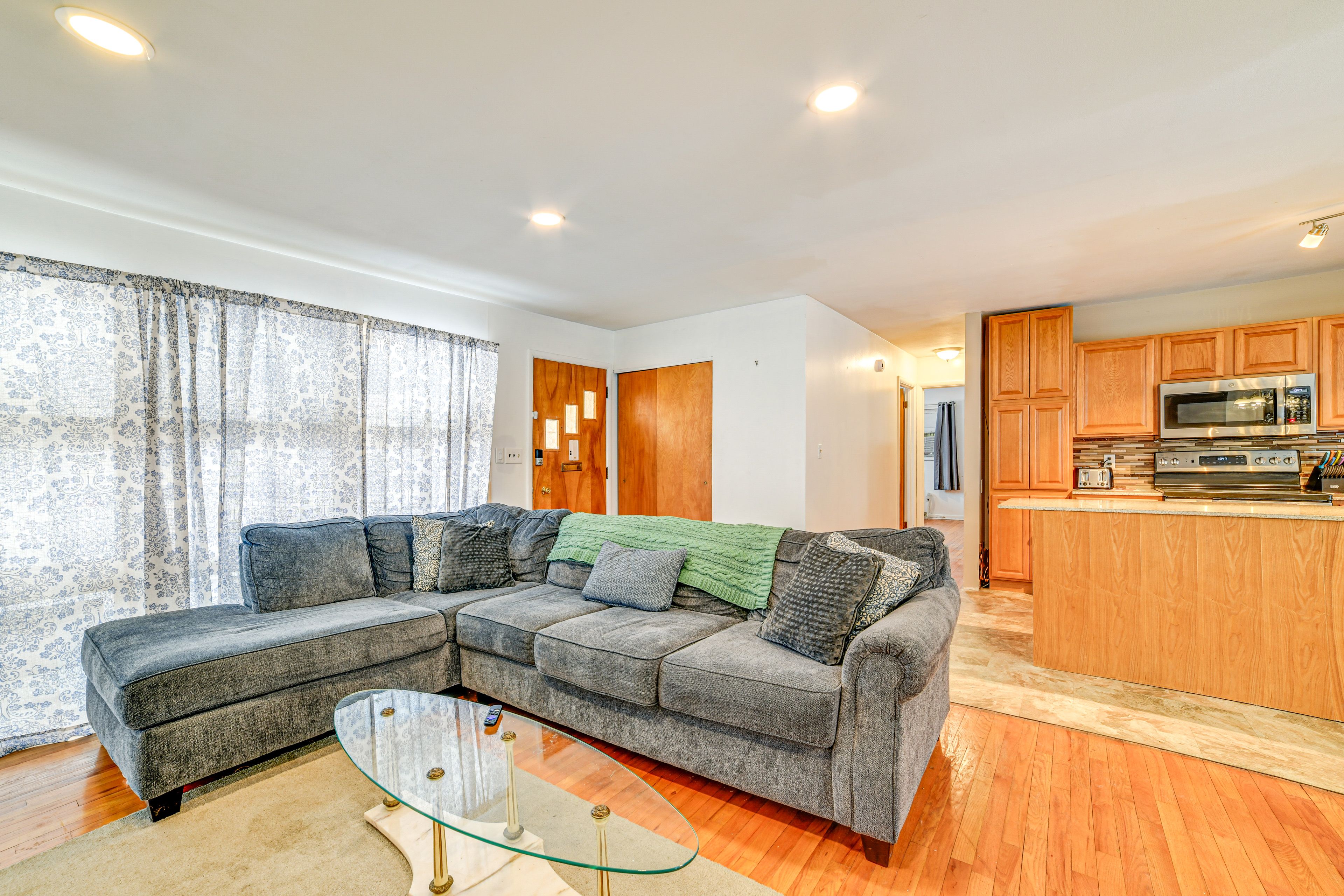 Living Room | Smart TV | Electric Fireplace