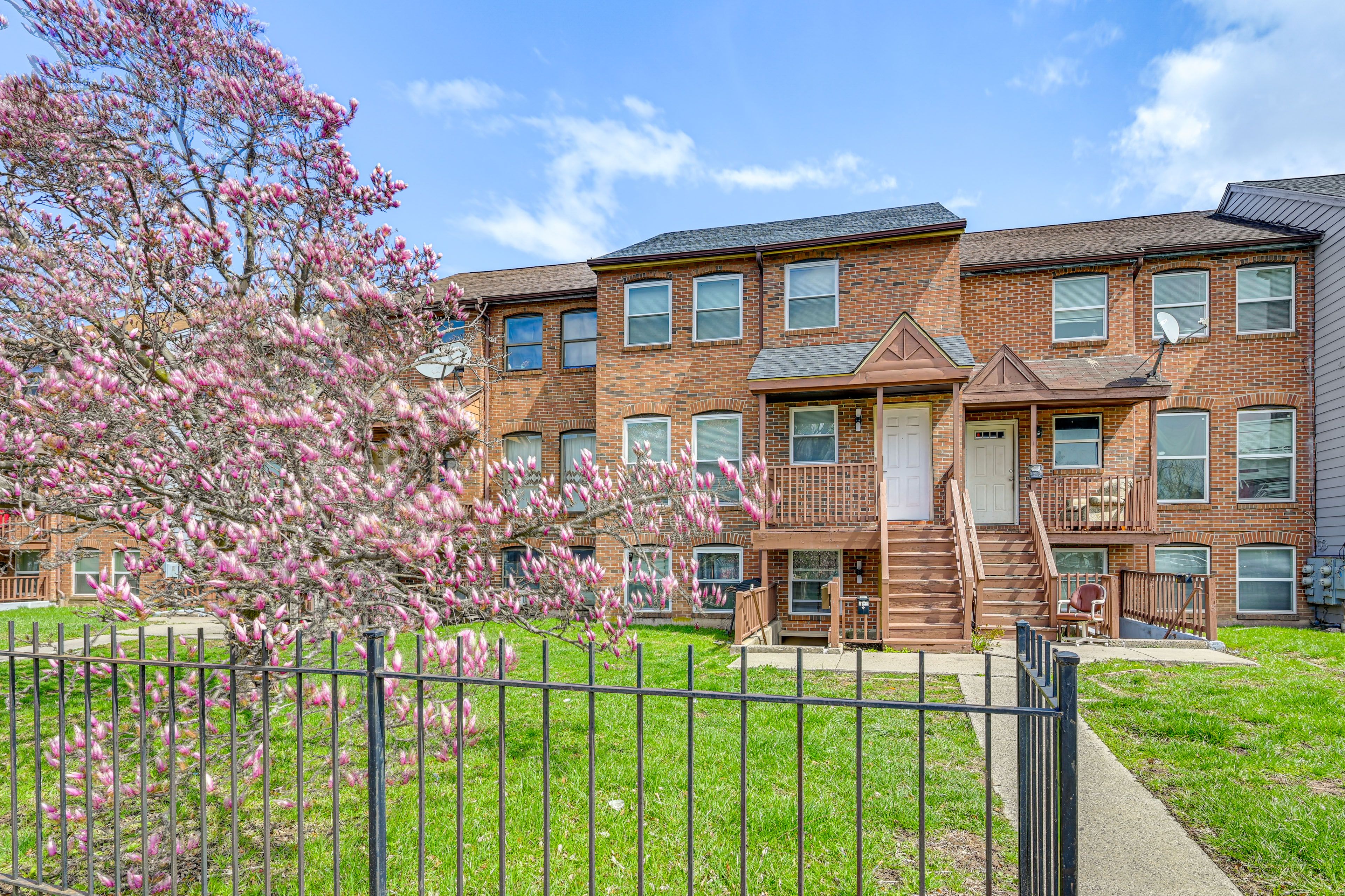 Property Exterior | 2-Story Townhome | Keyless Entry
