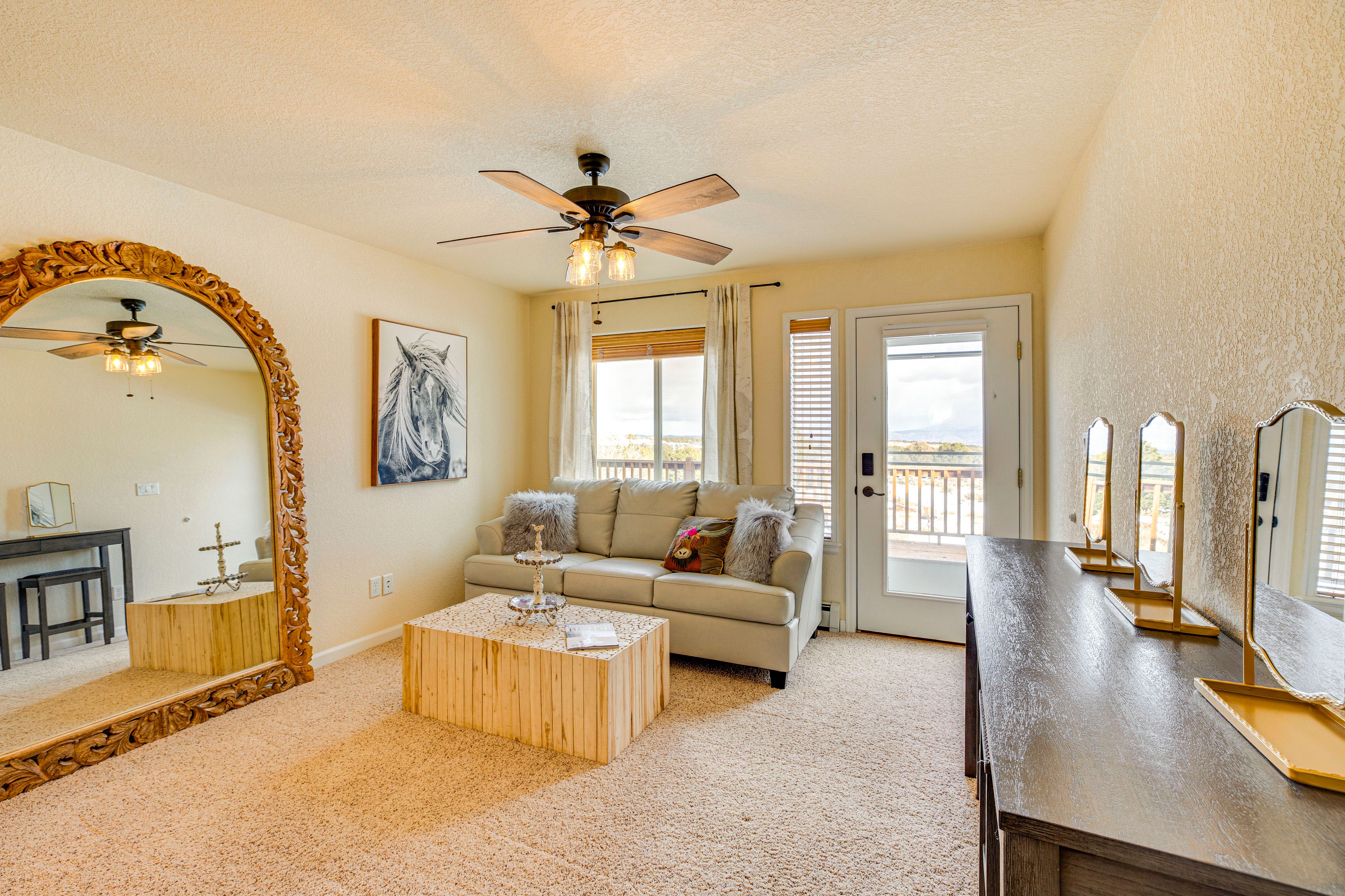 Bridal Suite 5 | Queen Sleeper Sofa | Private Entrance | Deck Access