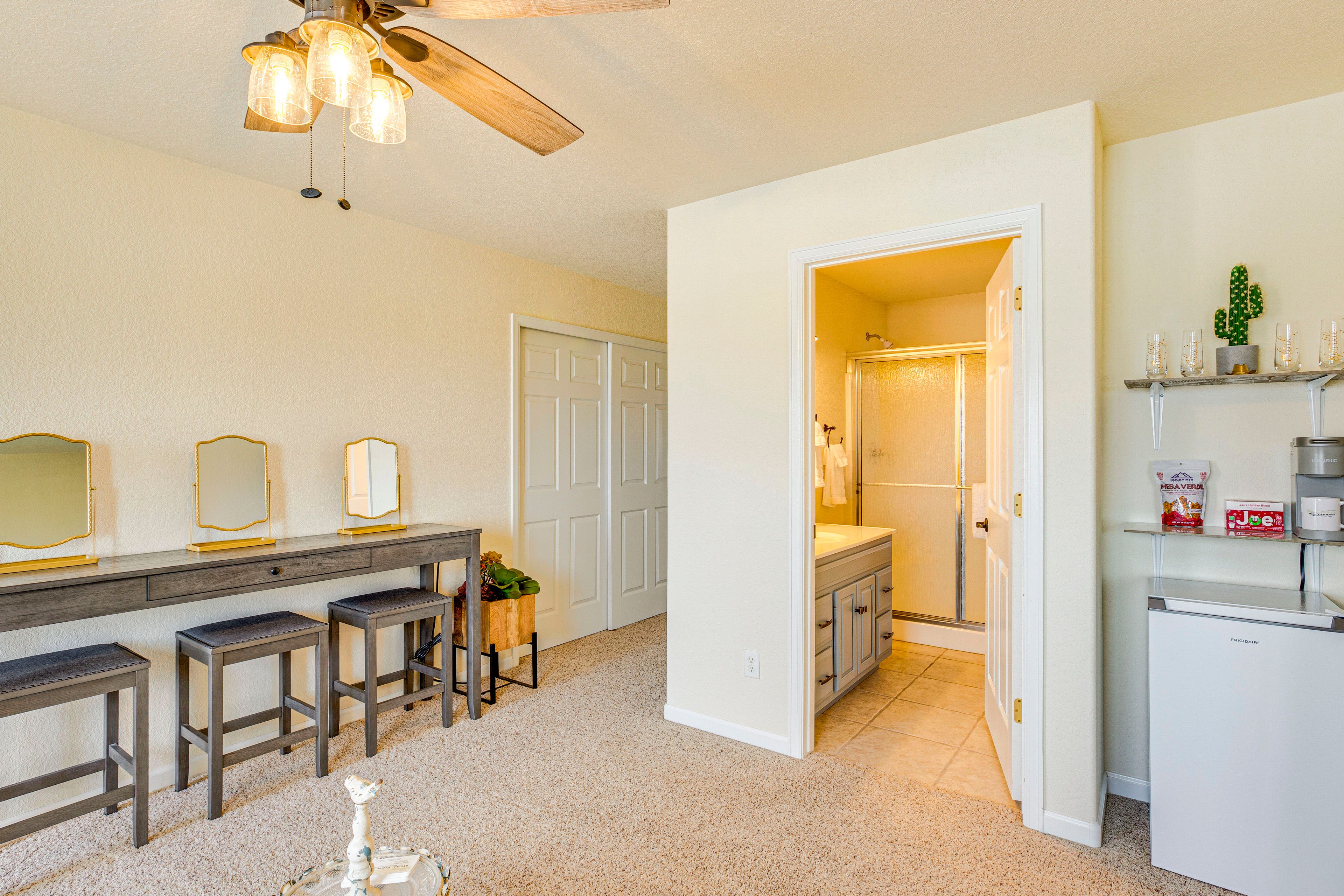 Bridal Suite 5 | Keurig Coffee Maker | Mini Fridge
