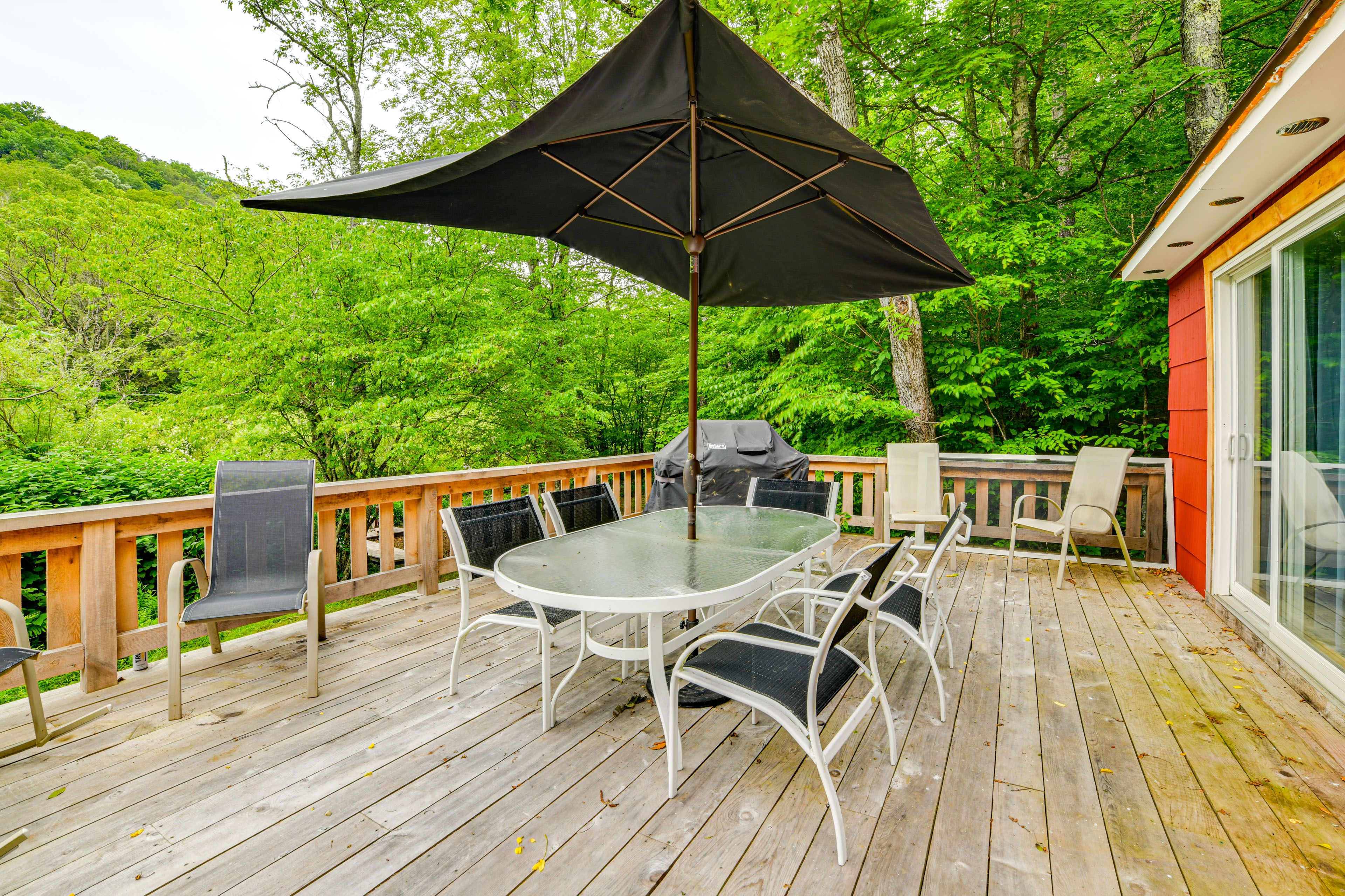 Deck | Mountain Views | Grill