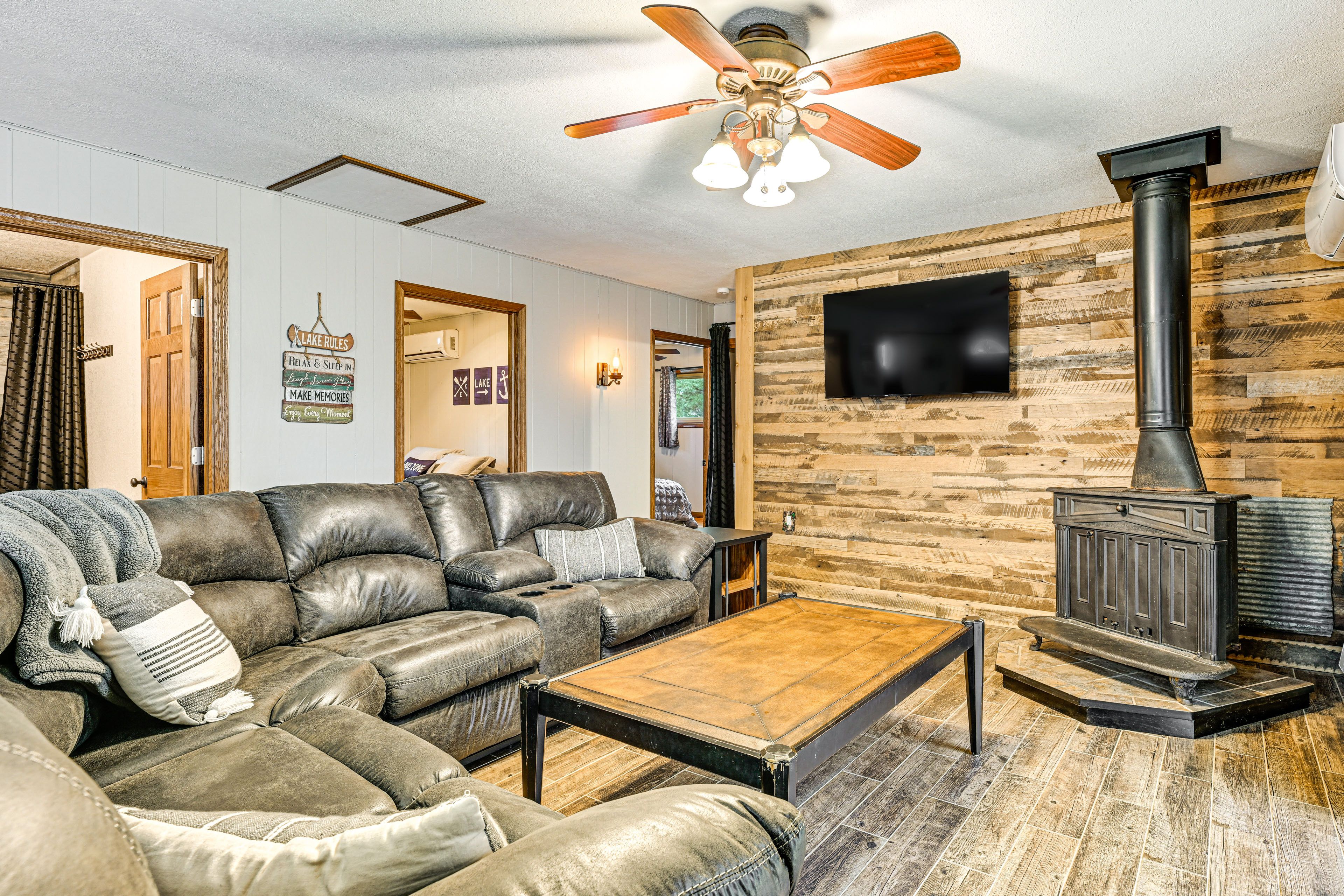 Living Room | Smart TV | Mini-Split Heating & A/C