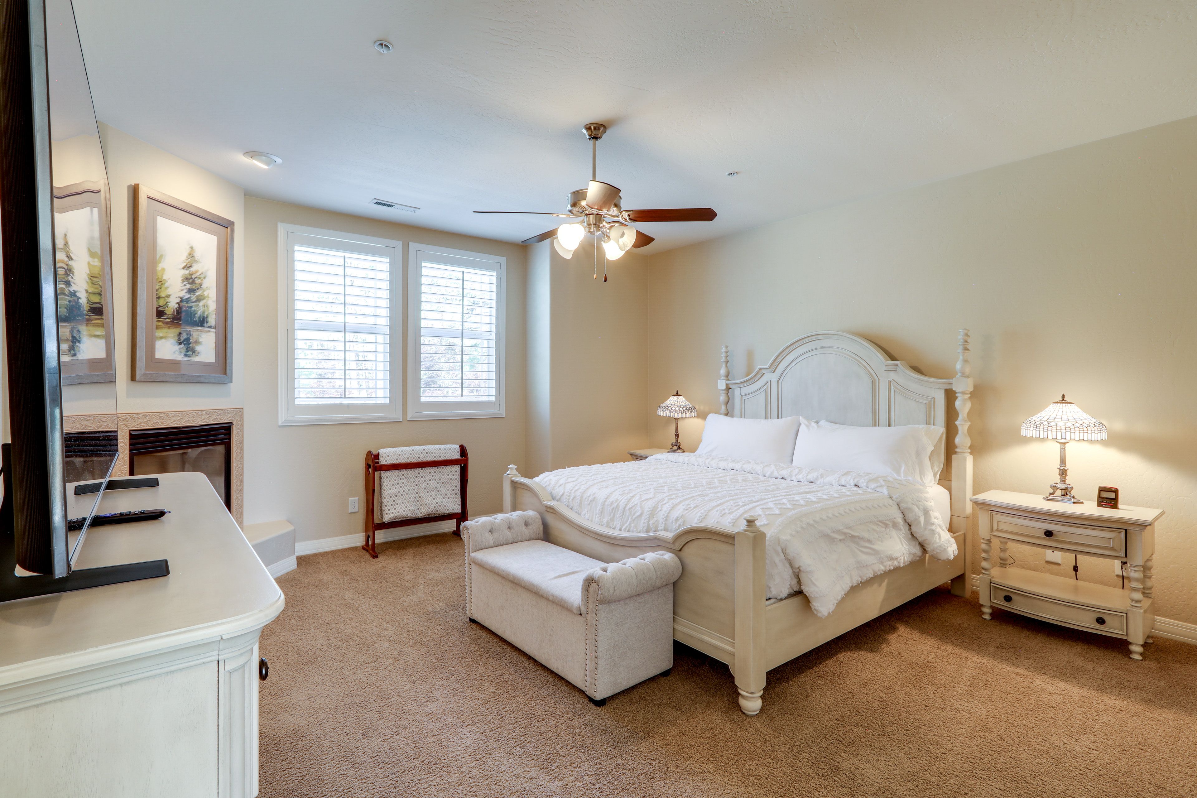 Bedroom 1 | 2nd Floor | King Bed | Linens Provided
