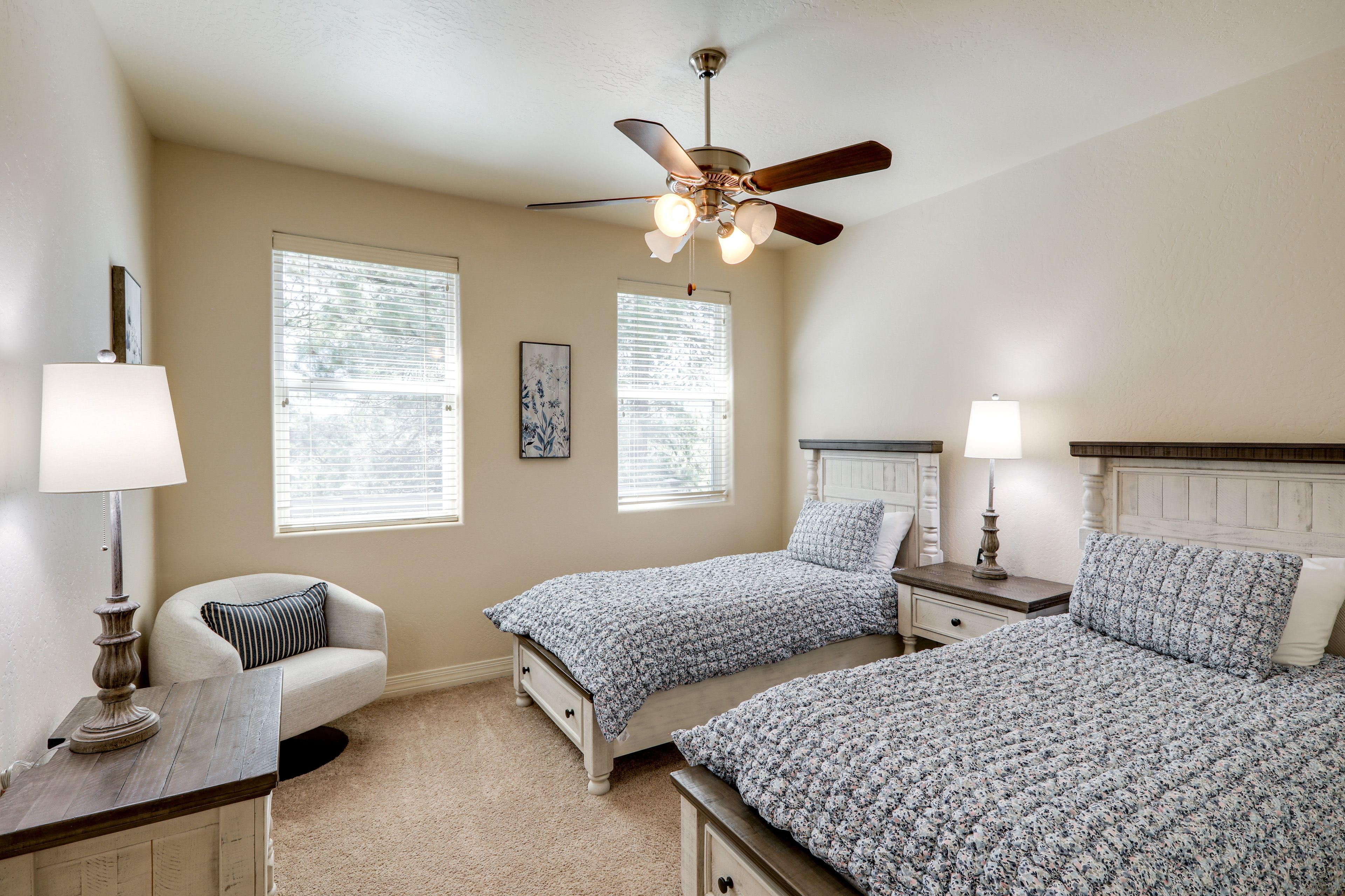 Bedroom 2 | 2nd Floor | 2 Twin Beds