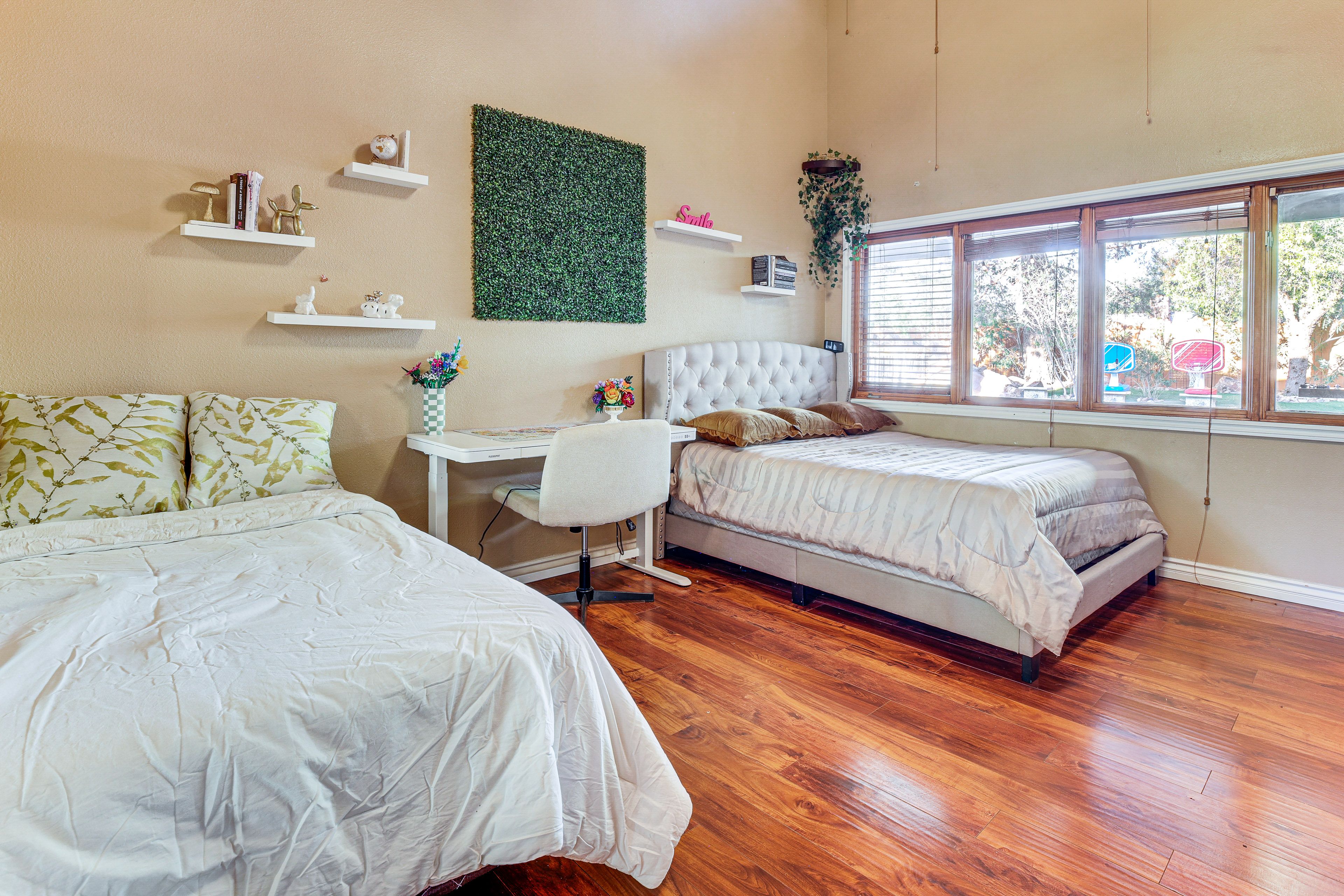 Bedroom 2 | Queen Bed | Full Bed | Linens Provided