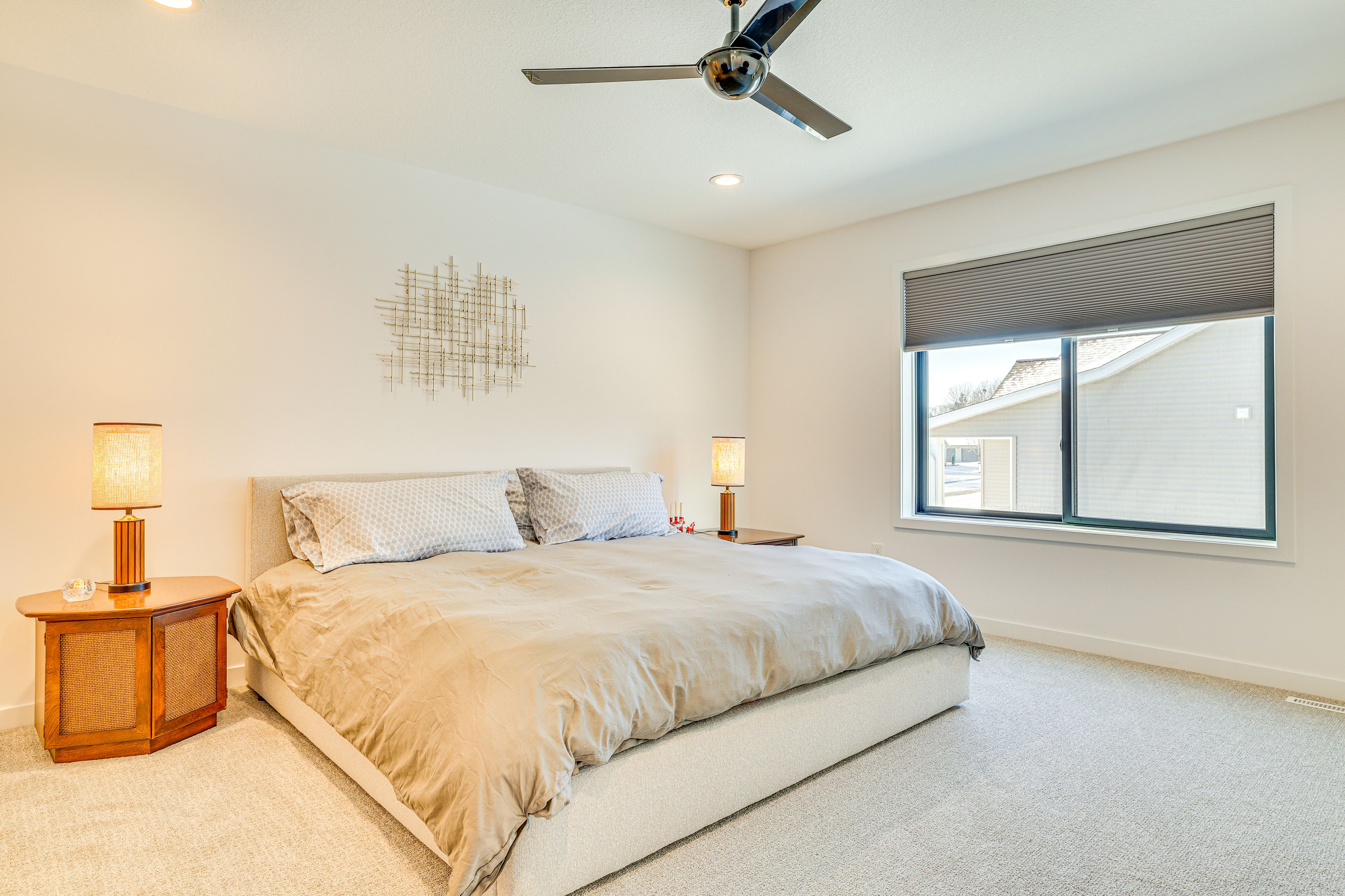 Bedroom 1 | Upper Floor | King Bed | Linens Provided