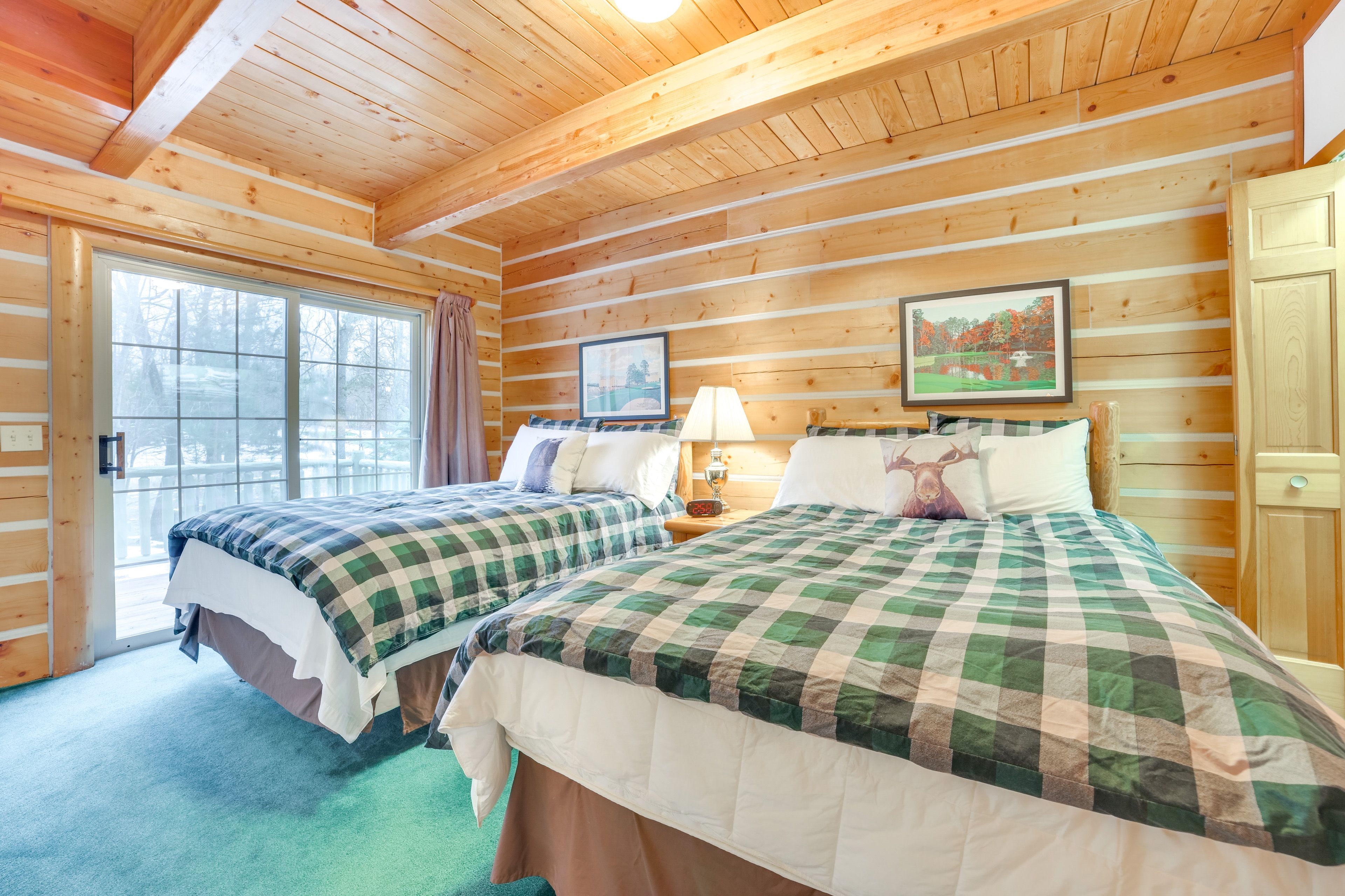 Bedroom 2 | 2 Full Beds | 1st Floor | Linens Provided