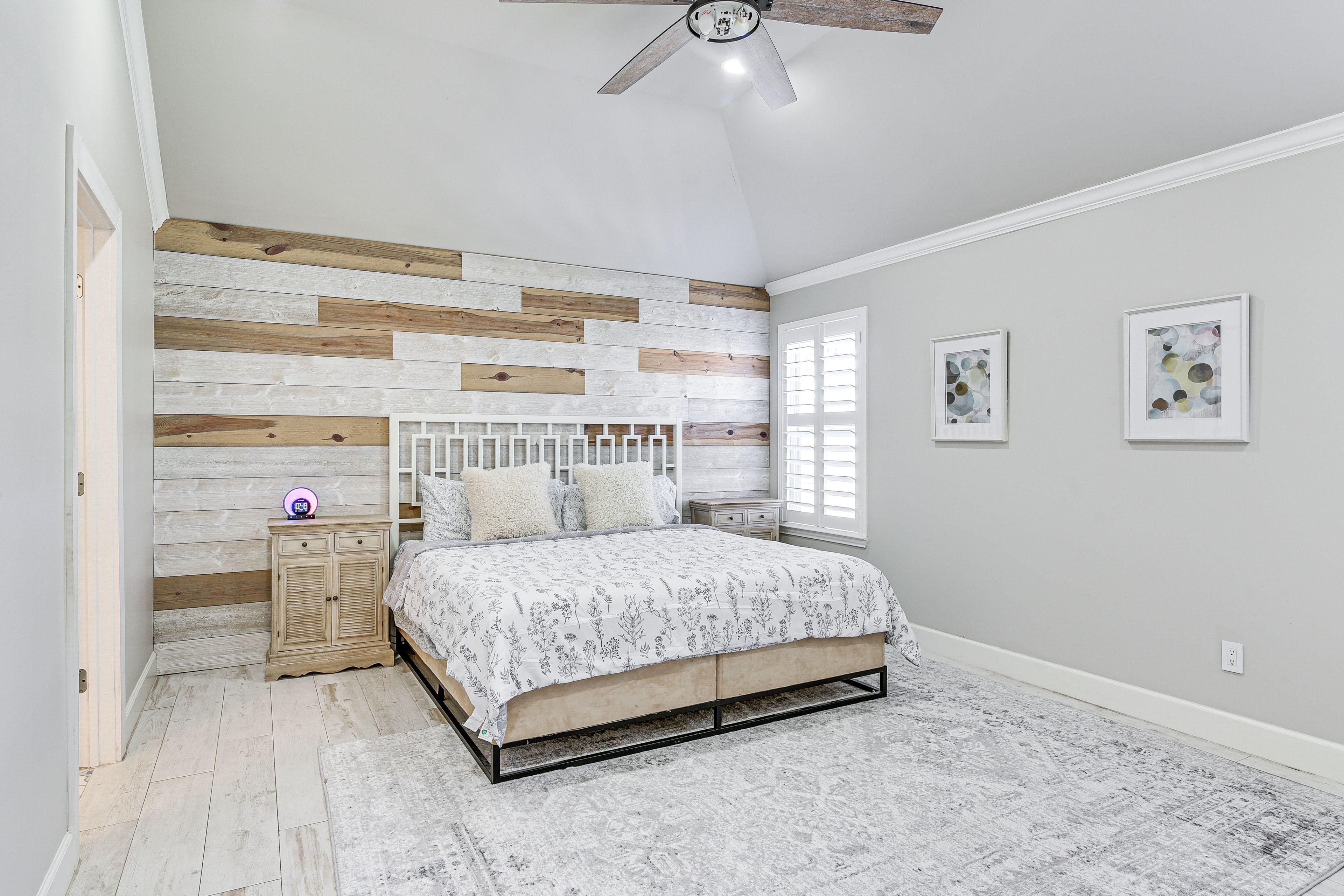 Bedroom 1 | California King Bed | Linens Provided | Smart TV