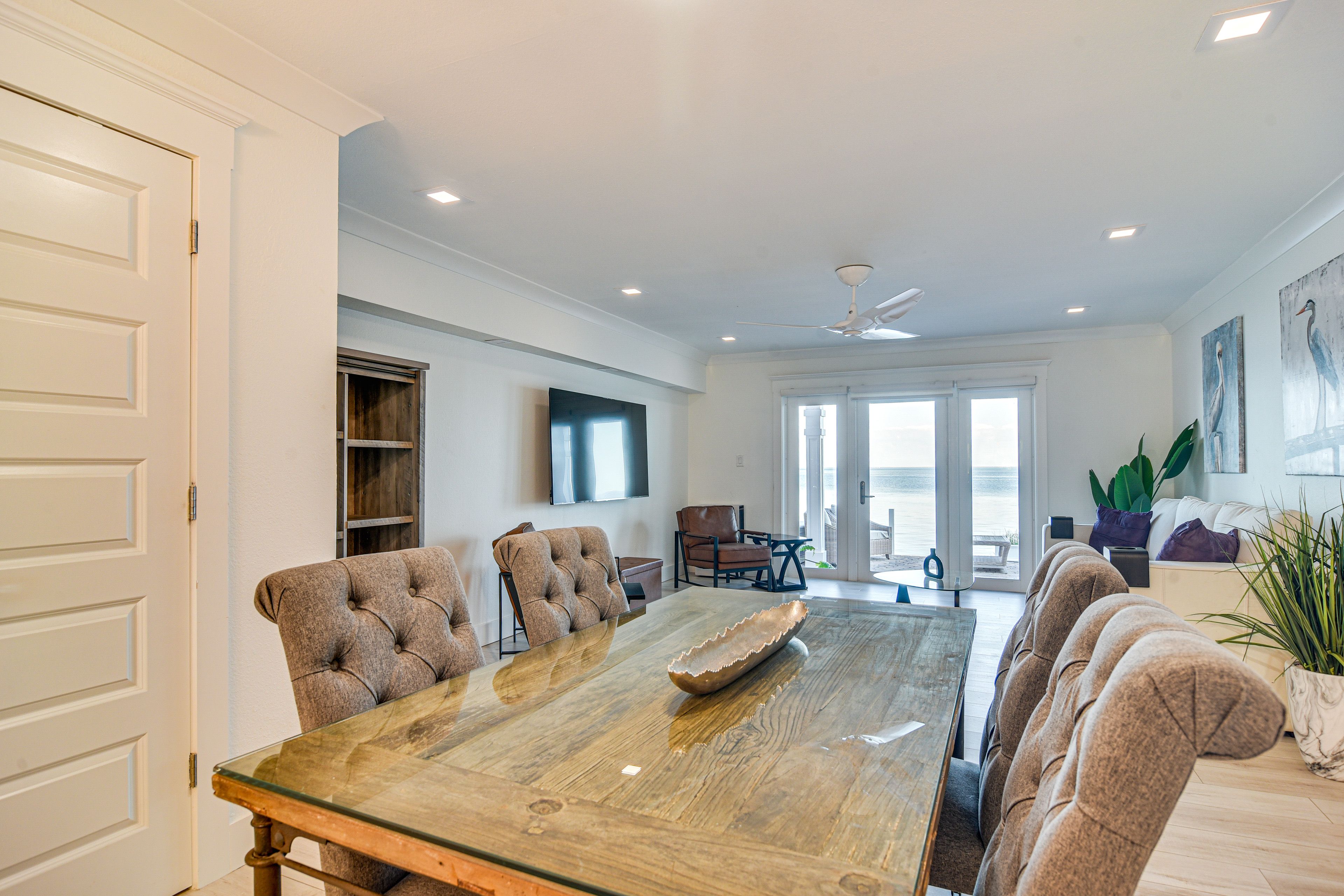 Dining Area | Dishware & Flatware | 1st Floor