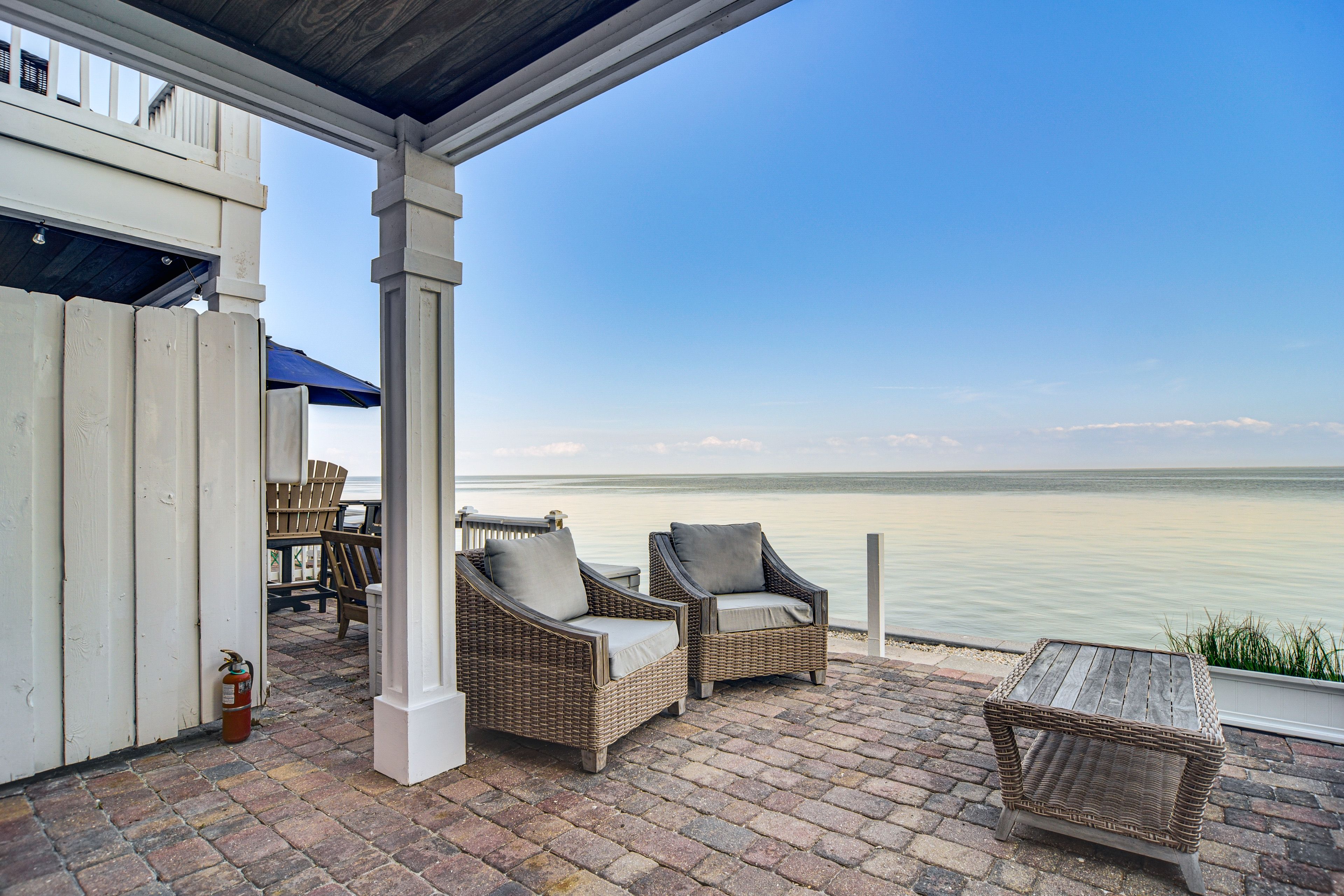 Private Patio | Tampa Bay Views