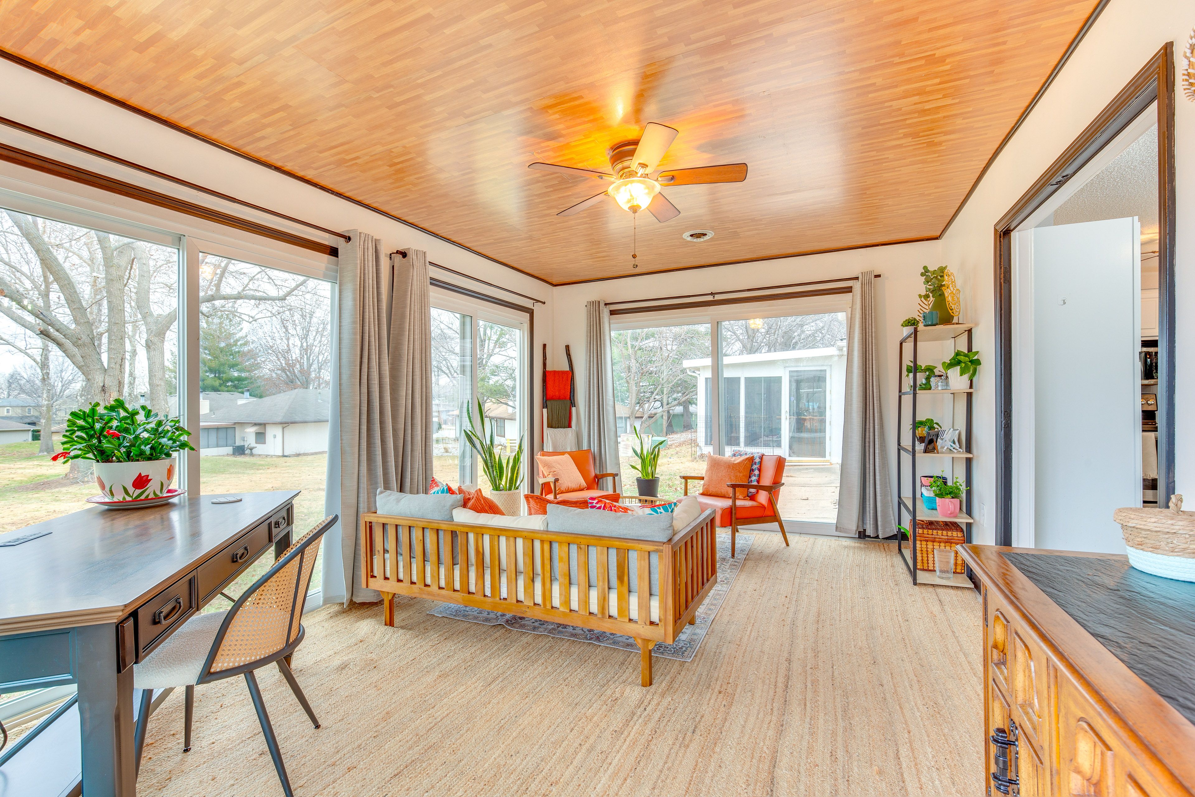 Sunroom | Desk | Board Games | Books