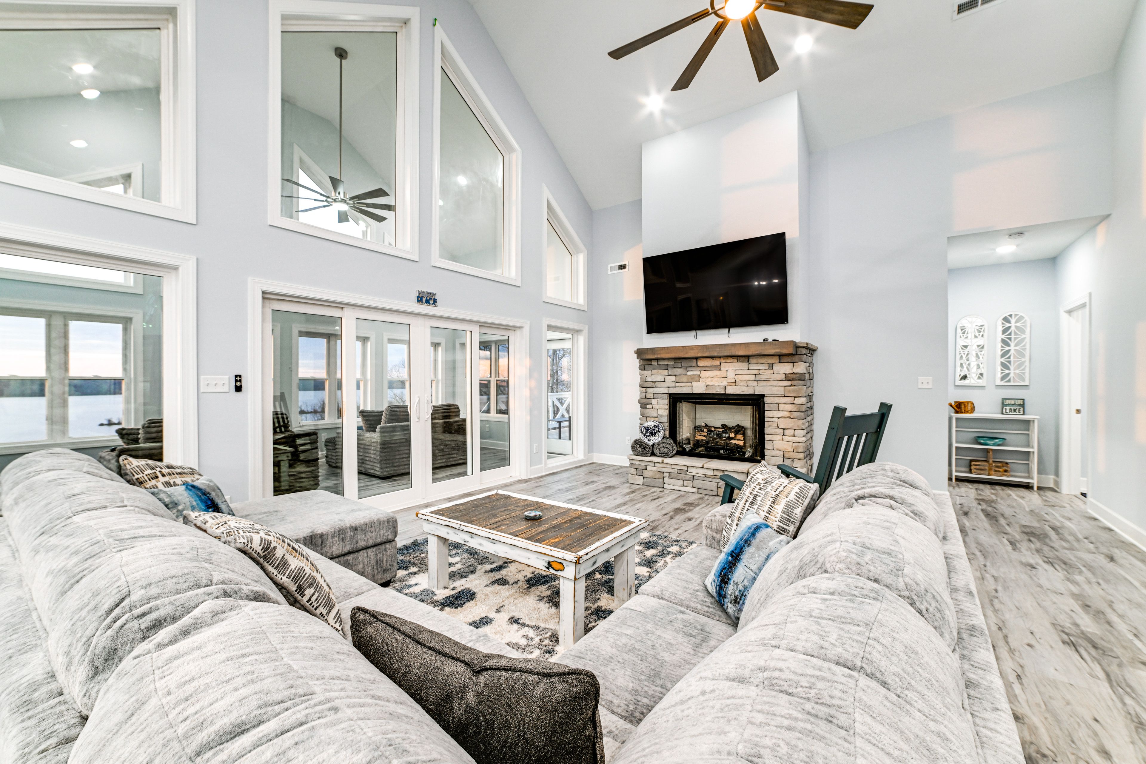 Living Room | Upper Floor | Central A/C & Heating