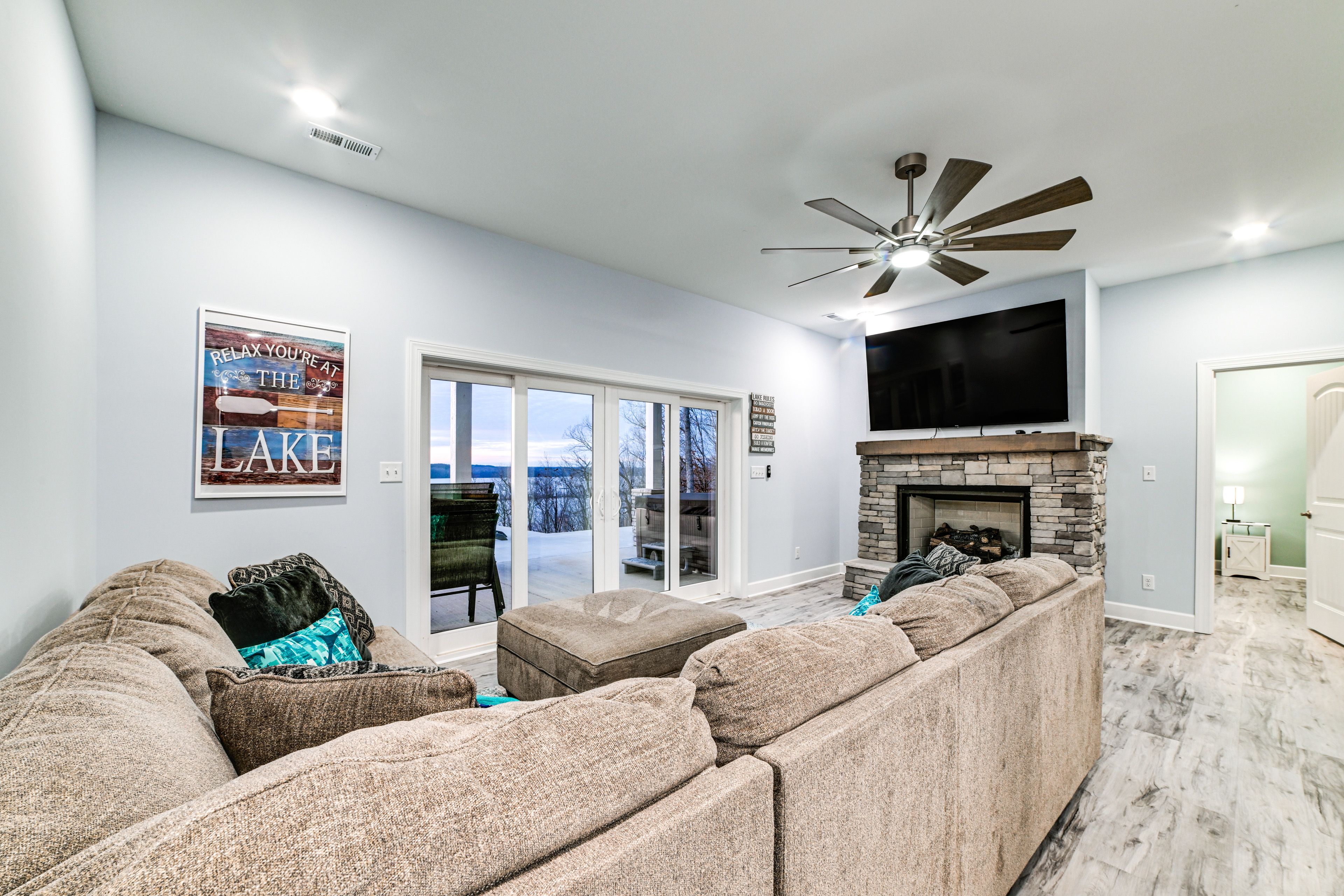 Family Room | Lower Floor | Smart TV