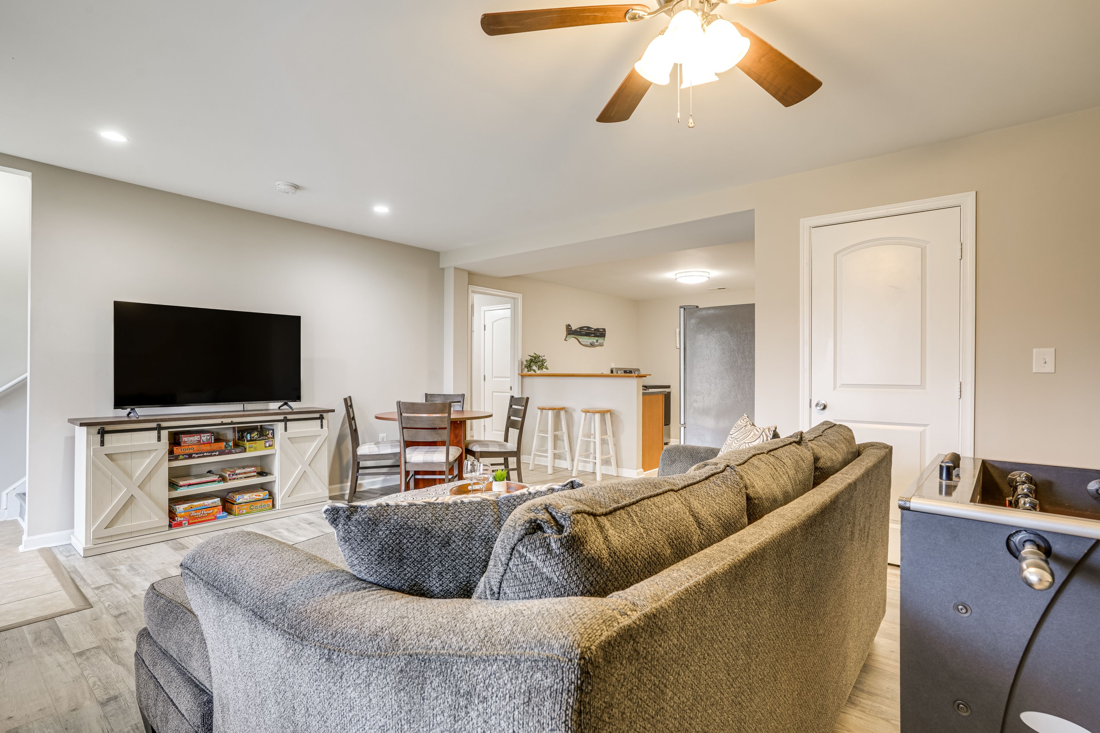 Game Room | Foosball Table | Board Games | Smart TV | 1st Floor
