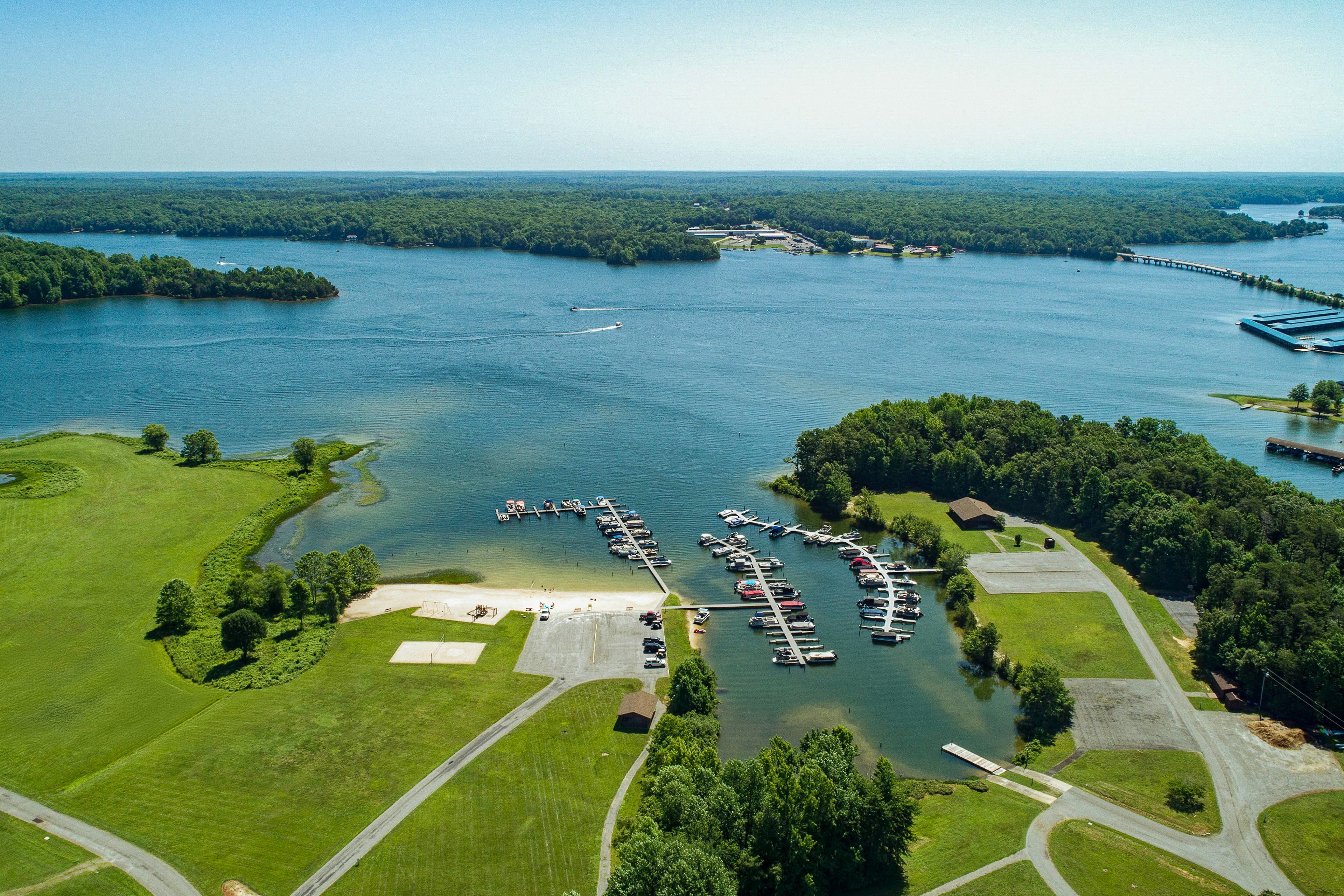 Exterior | Aerial View of Lake