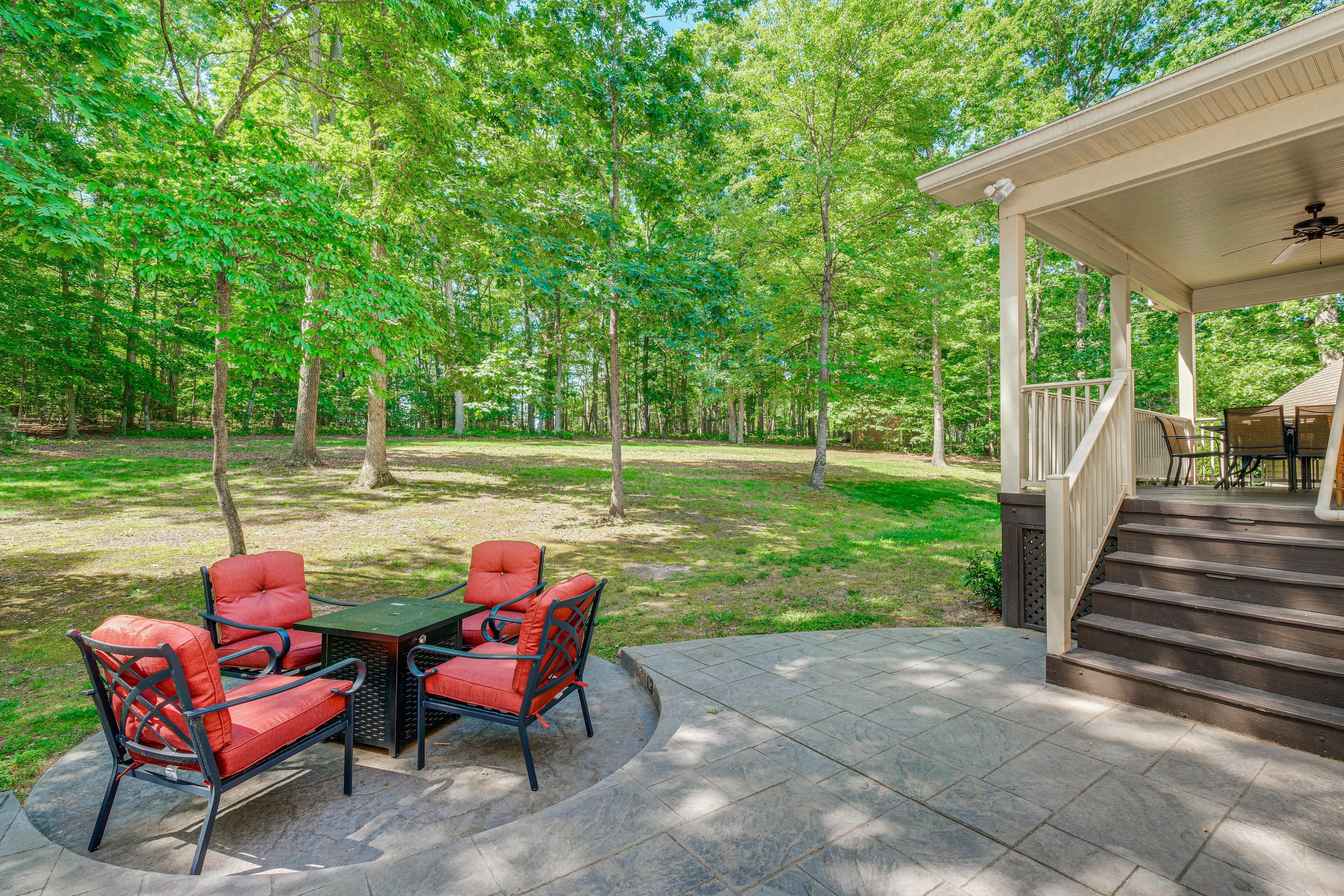 Patio | Fire Pit | Private Hot Tub