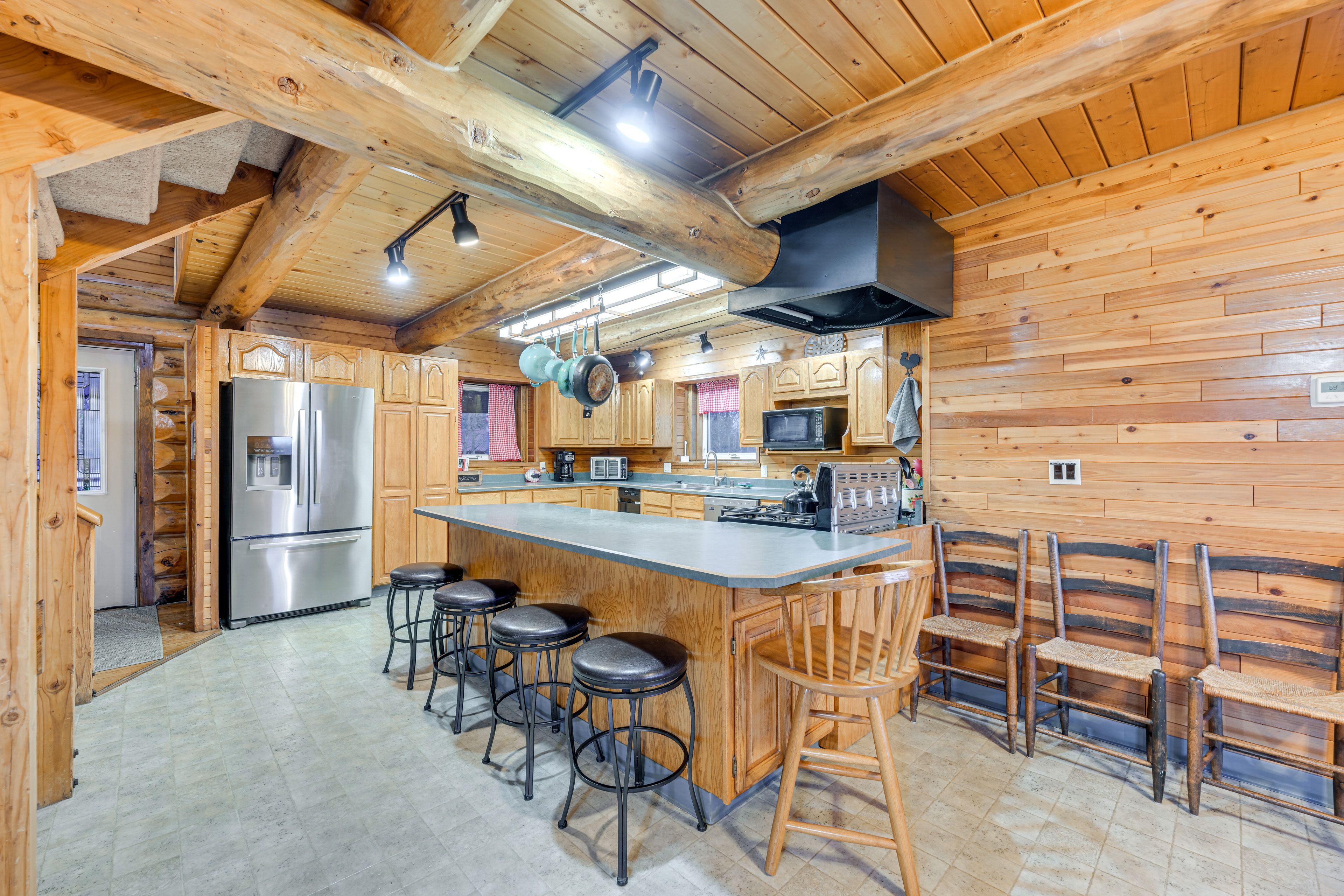 Kitchen | Main Level | Drip Coffee Maker | Blender | Cooking Basics