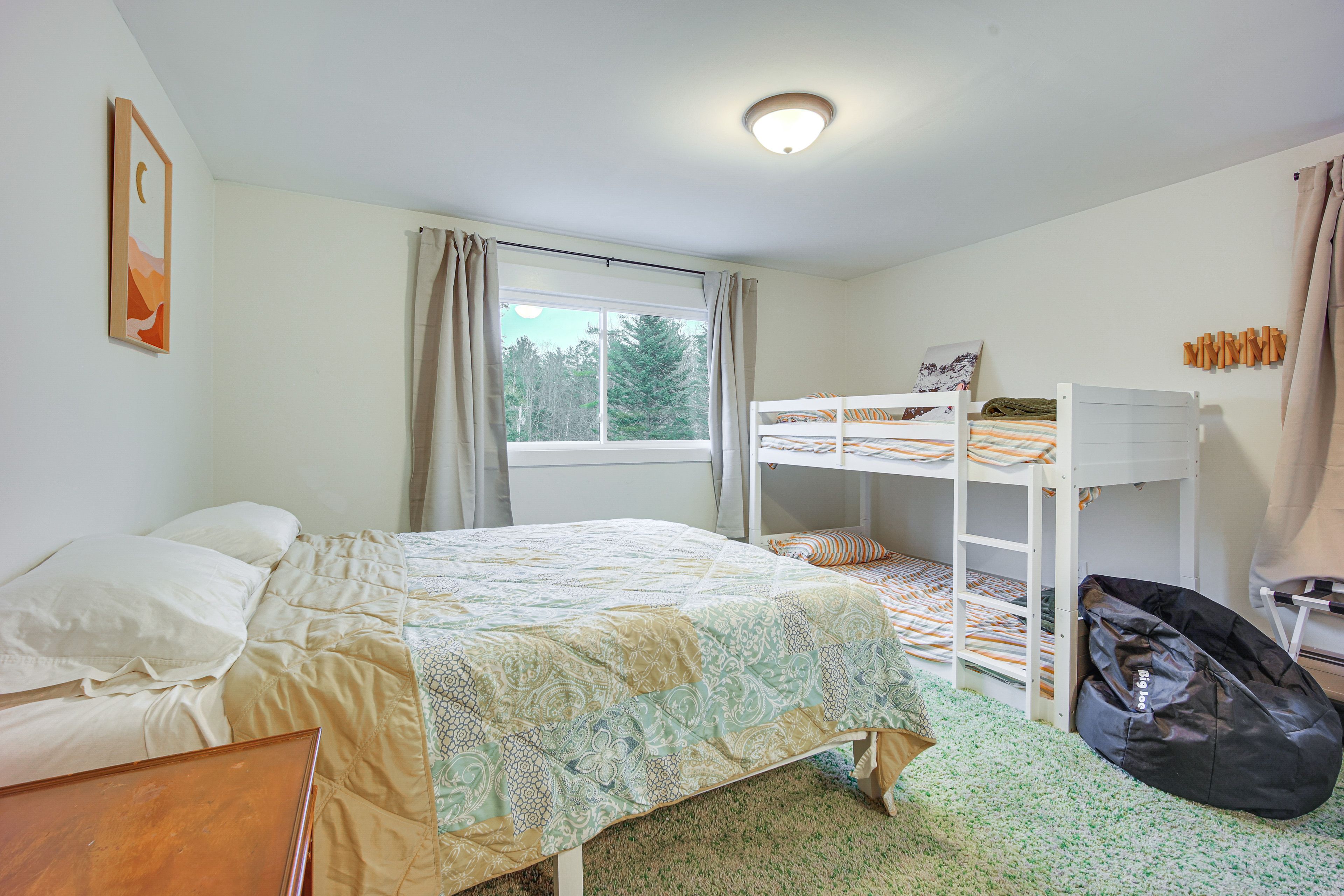 Bedroom 4 | 2nd Floor | Queen Bed | Twin Bunk Bed
