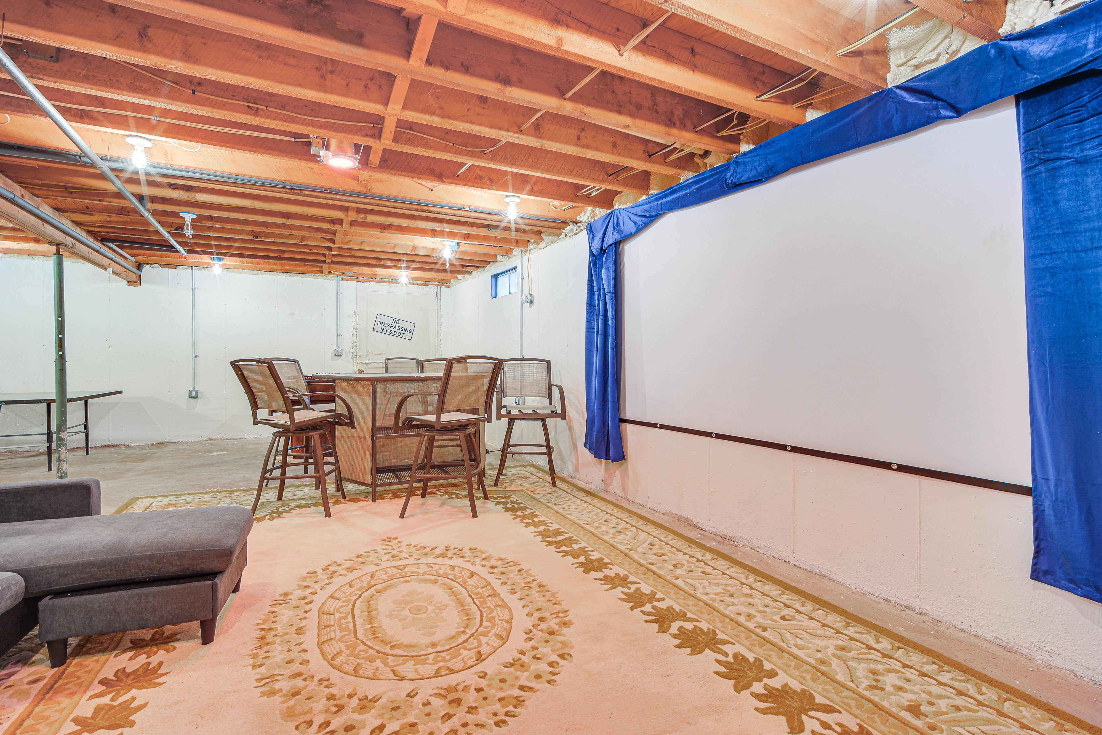 Game/Movie Room | Basement | Ping-Pong Table | Air Hockey Table