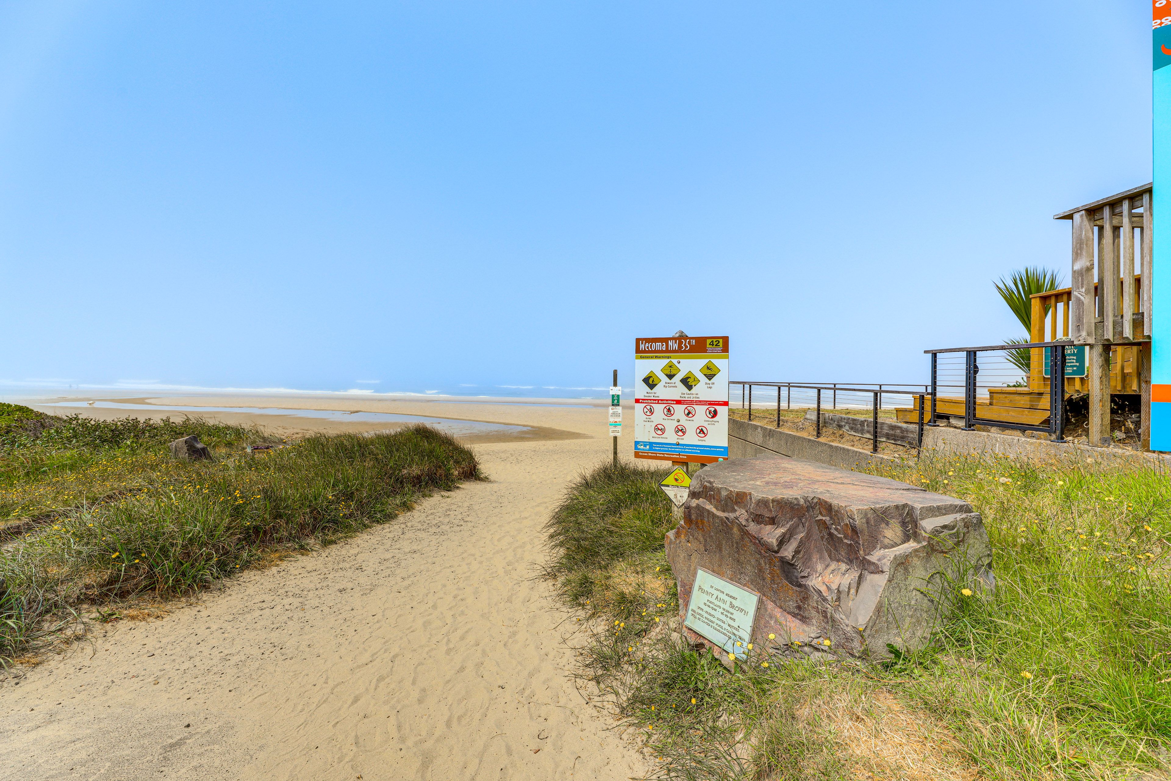 Walk to Beach