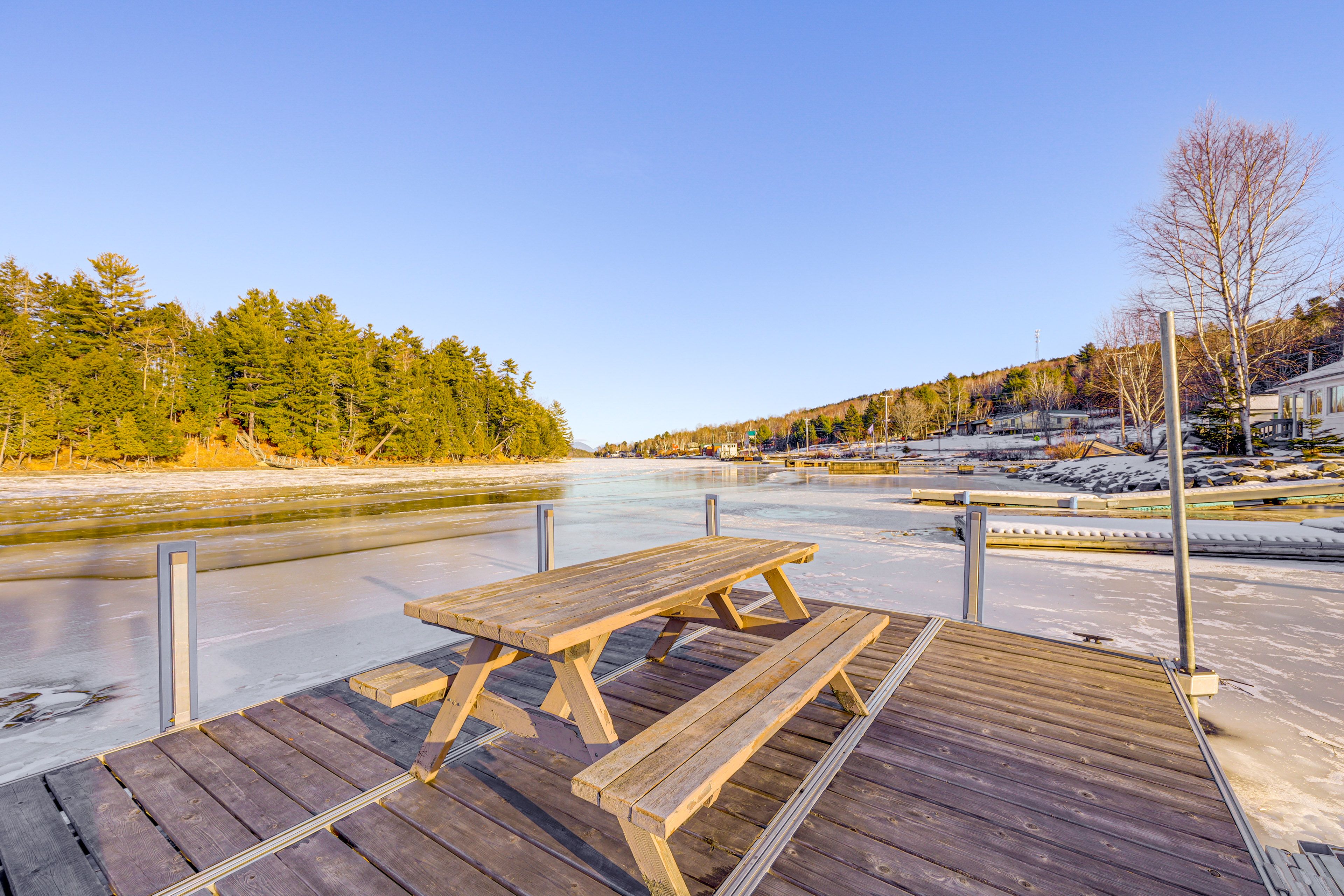 Private Boat Dock & Boat Slips | Moosehead Lake Access