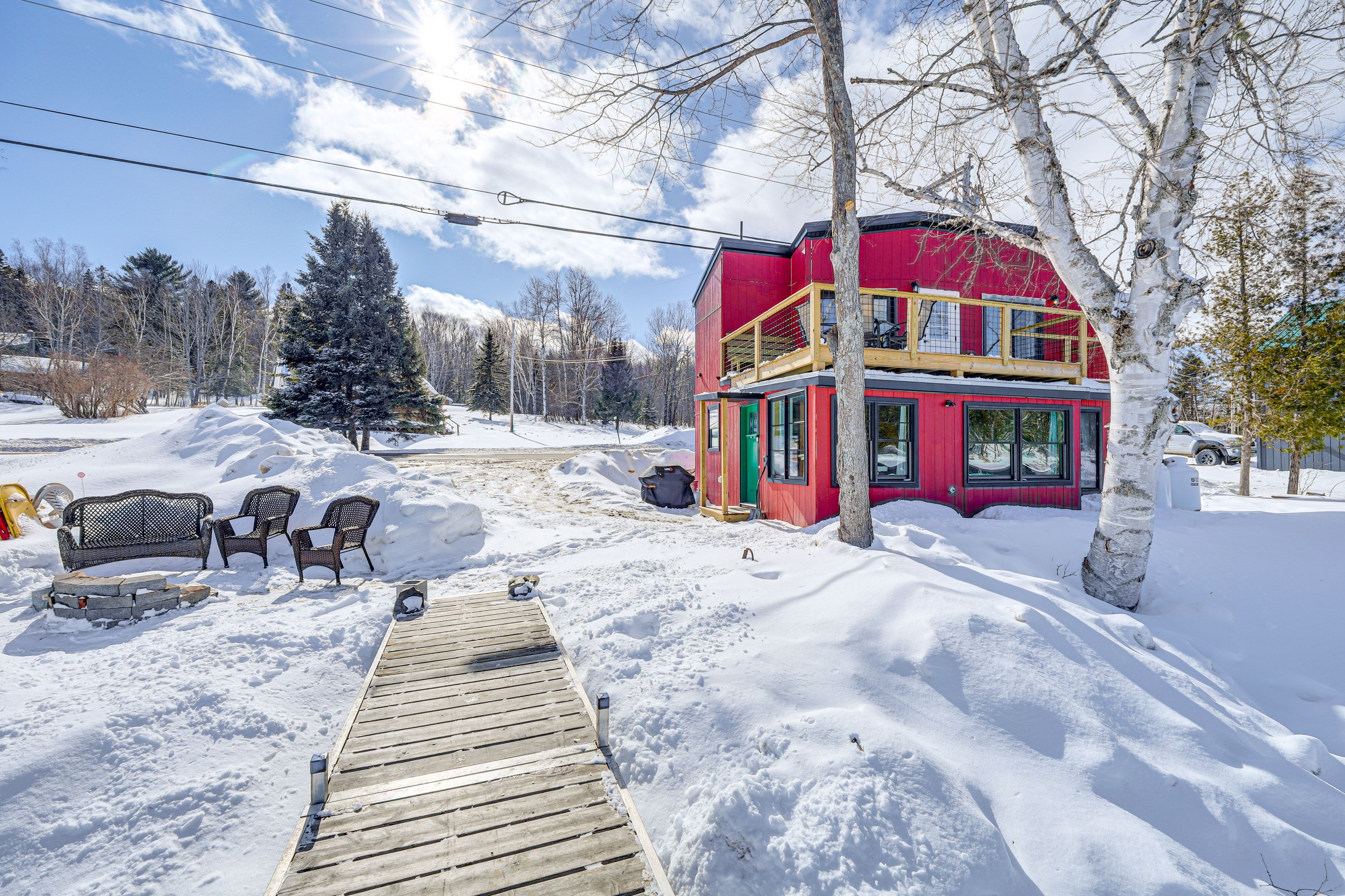 Rockwood Vacation Rental | 3BR | 2BA | 1,150 Sq Ft | 1 Step Required