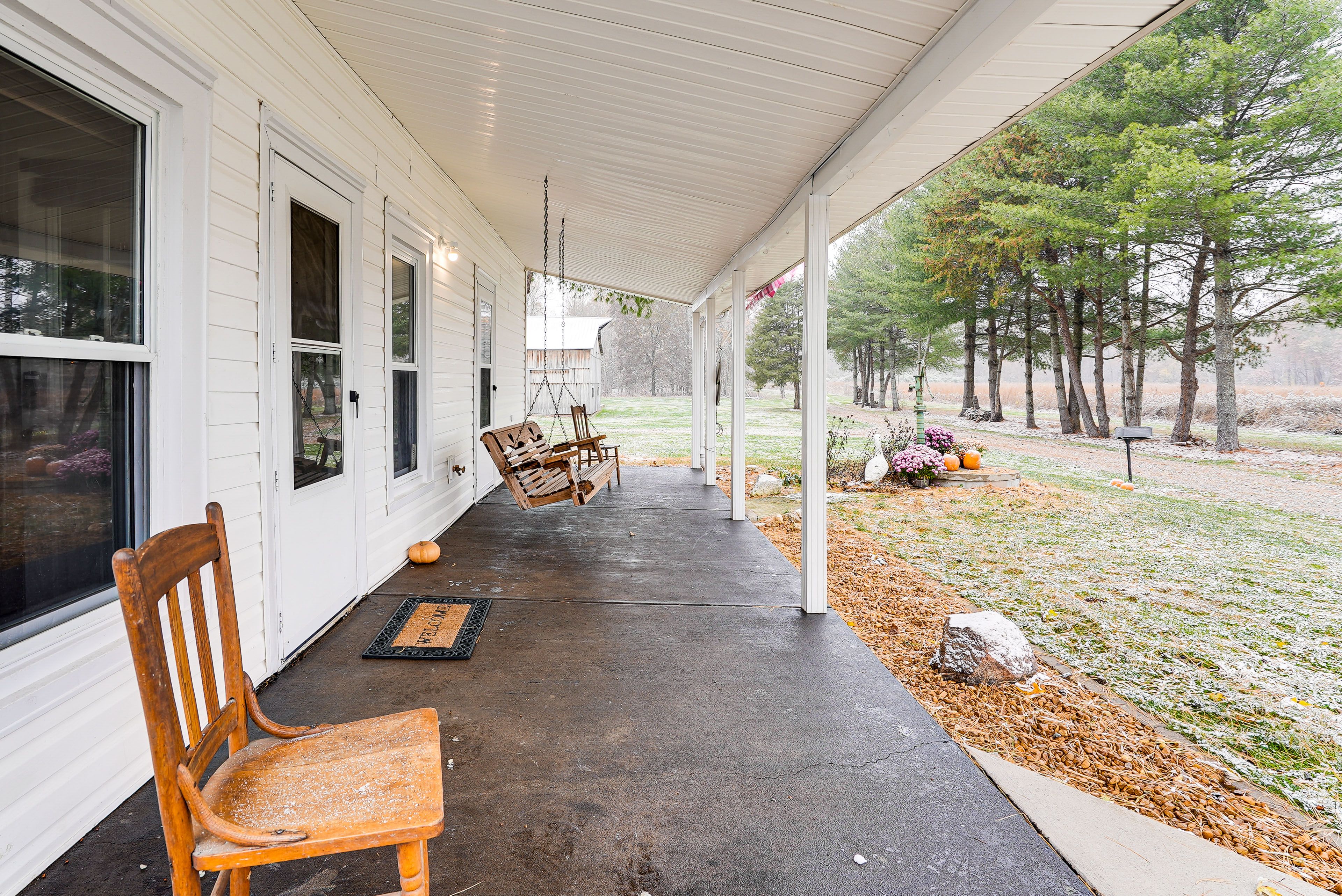 House Exterior | Covered Porch w/ Seating | Keyless Entry