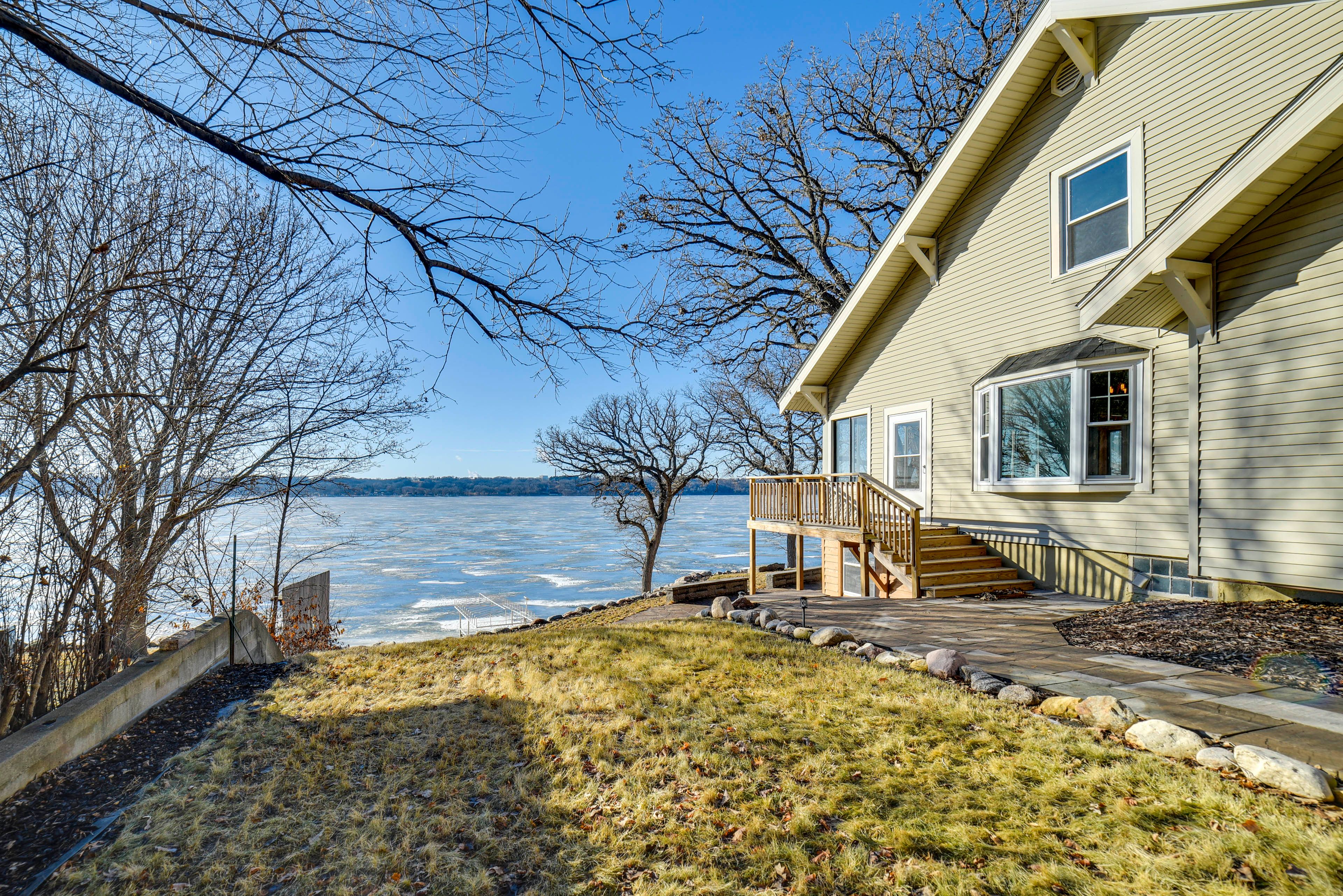 Ortonville Vacation Rental | 3BR | 1BA | 1,624 Sq Ft | Stairs Required