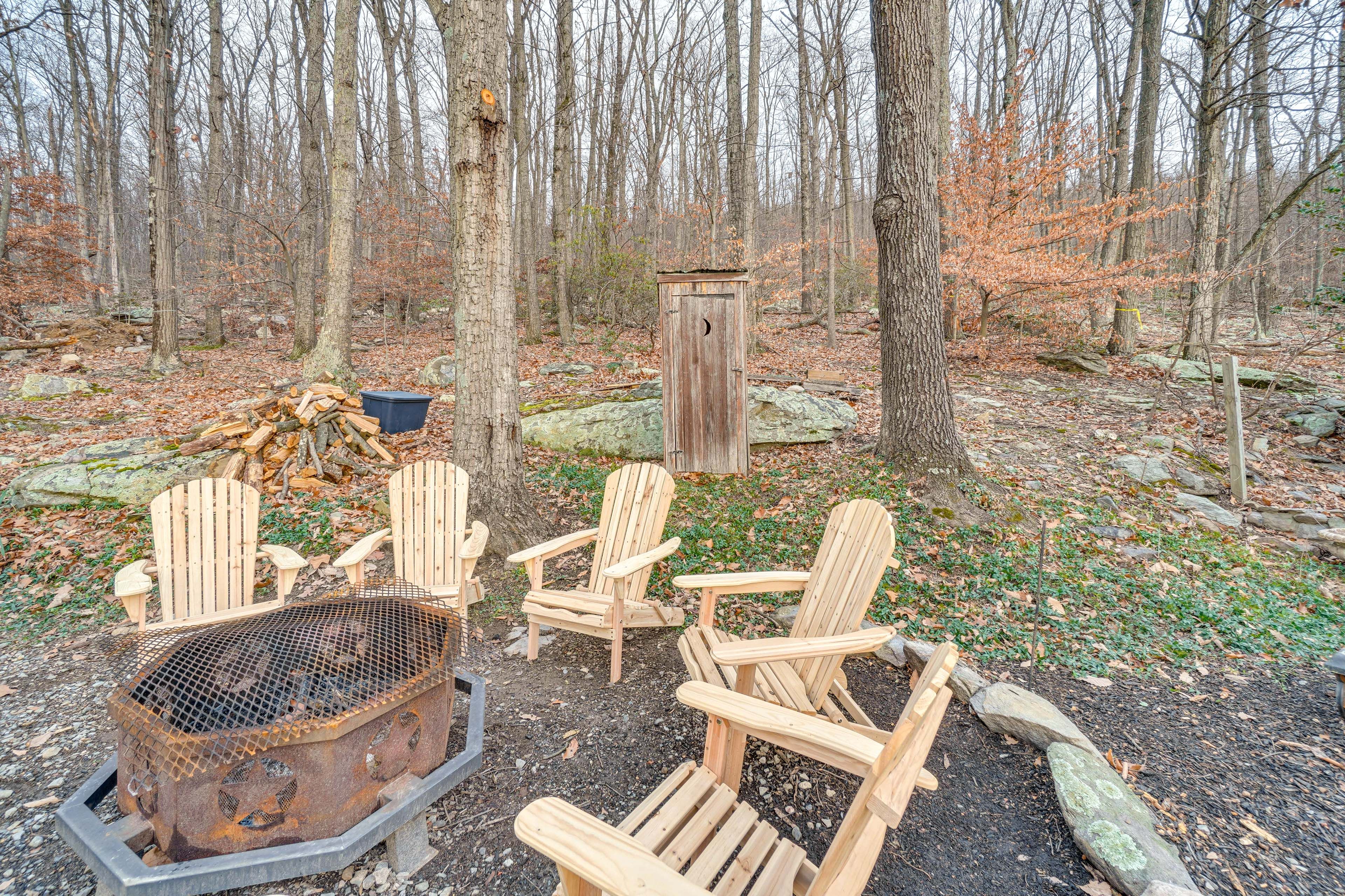 Wood-Burning Fire Pit