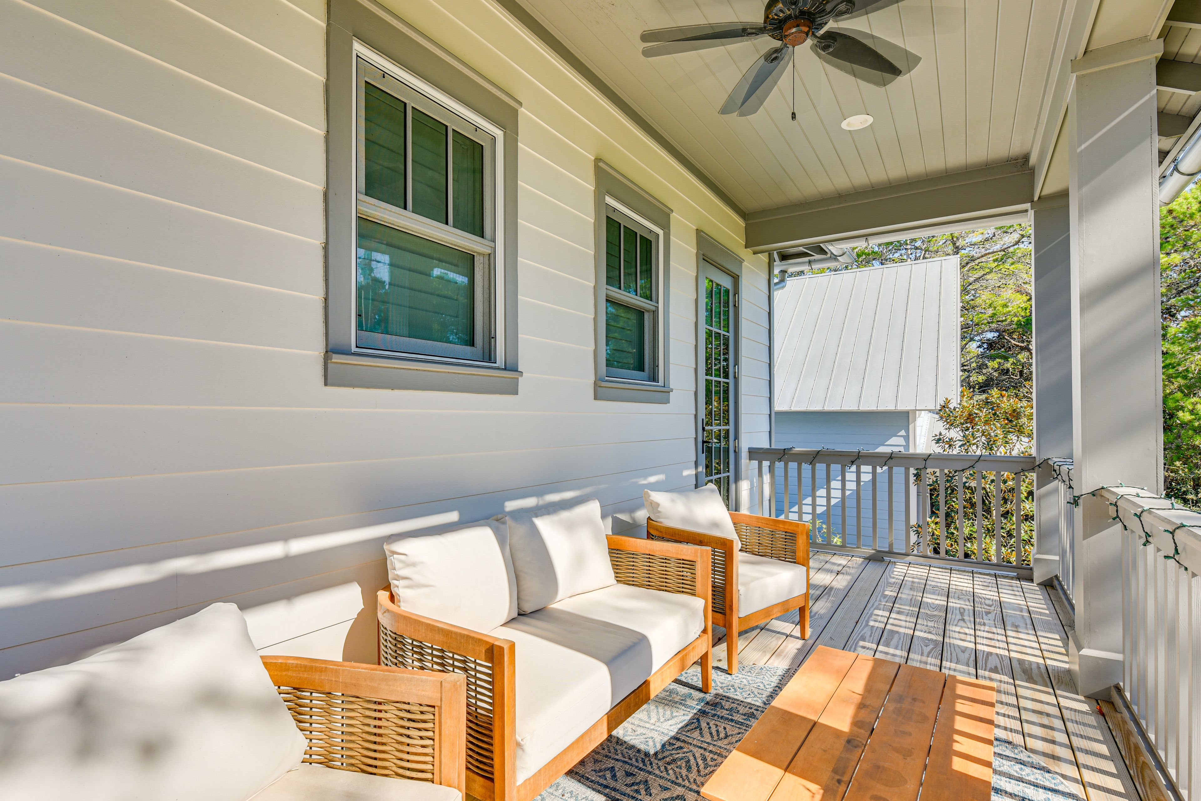 Private Balcony | 2nd Floor | Seating