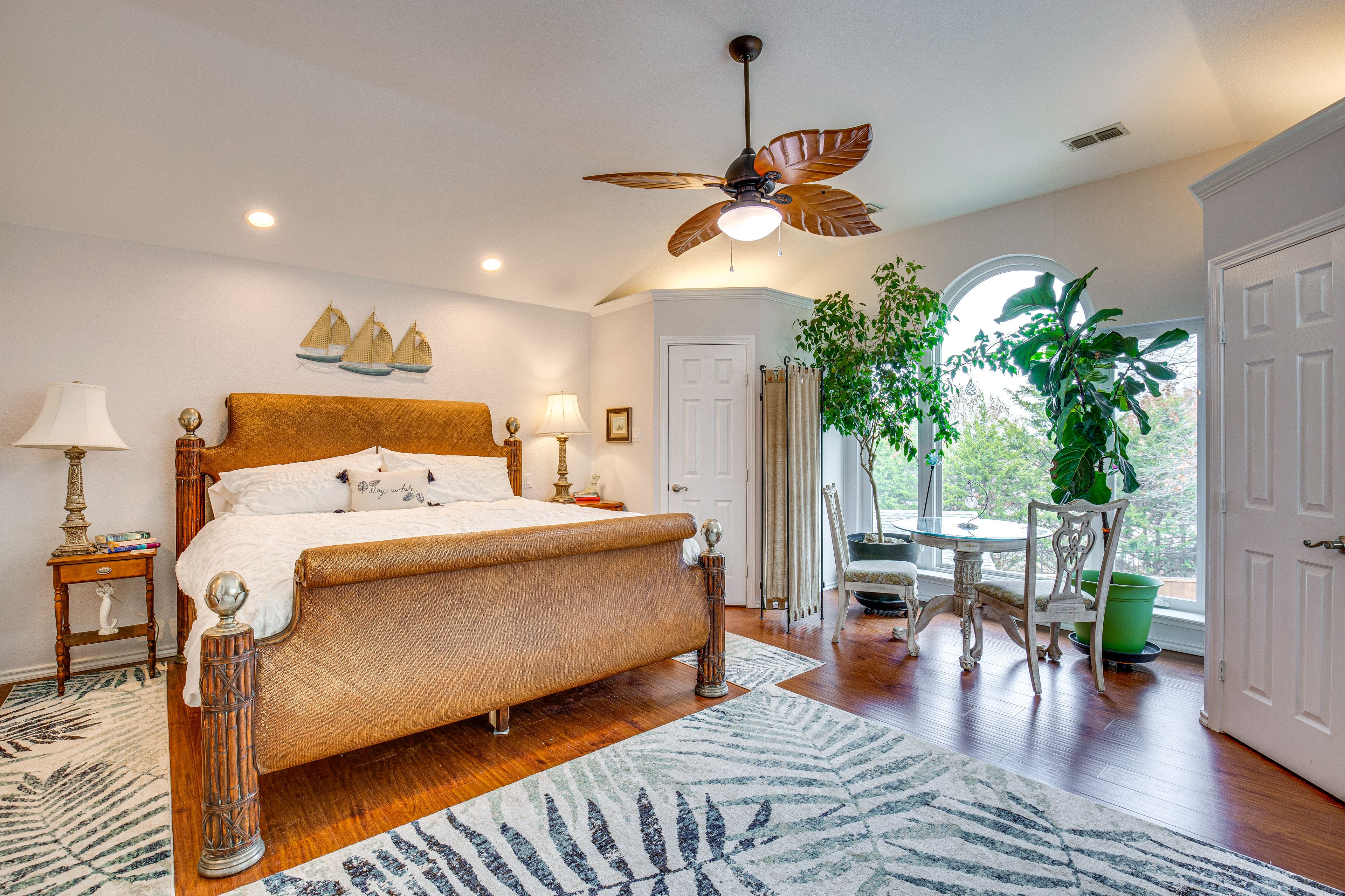 Bedroom 1 | 2nd Floor | King Bed | Keurig Coffee Maker | Smart TV
