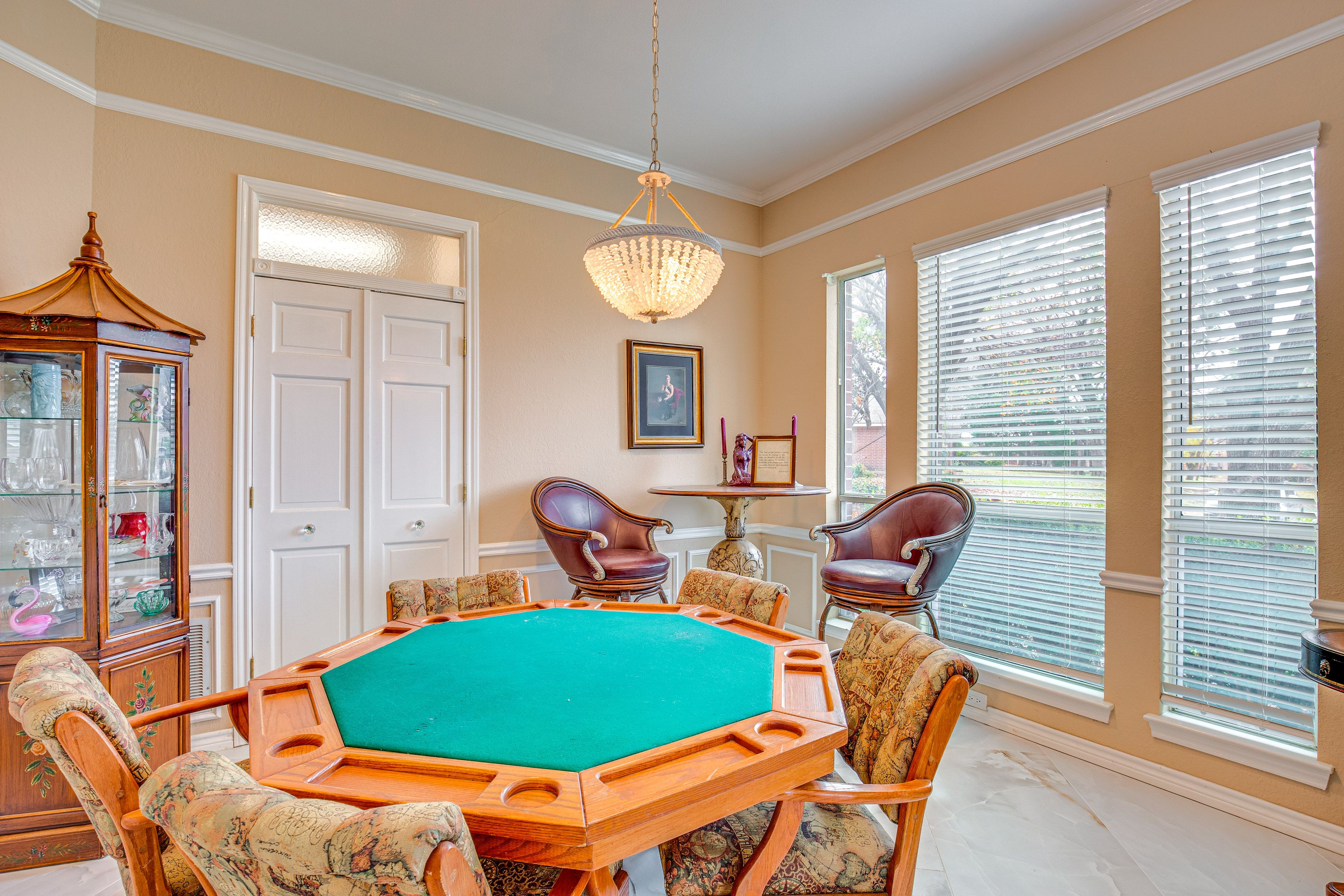 Game Room | 1st Floor | Poker Table | Board Games