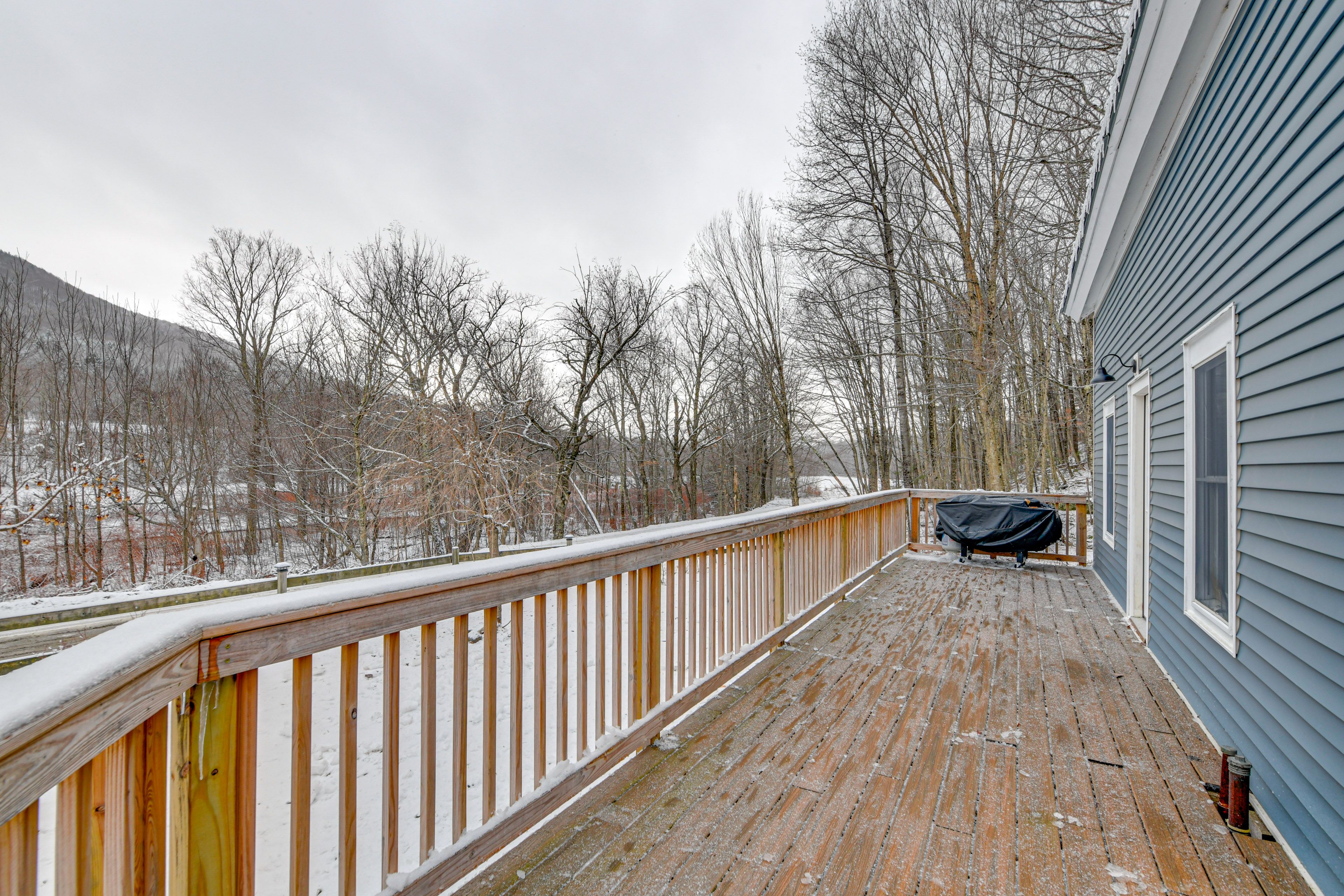 Deck in Winter