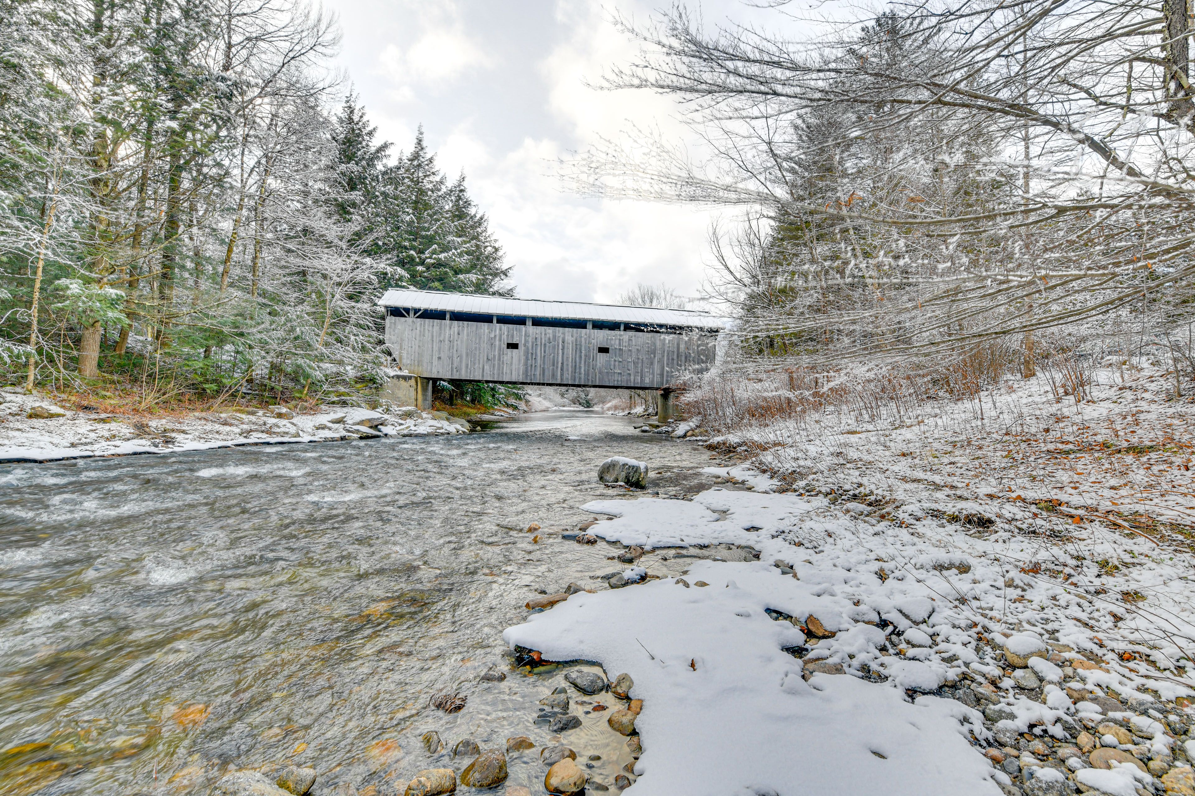 North Branch Lamoille River in Winter