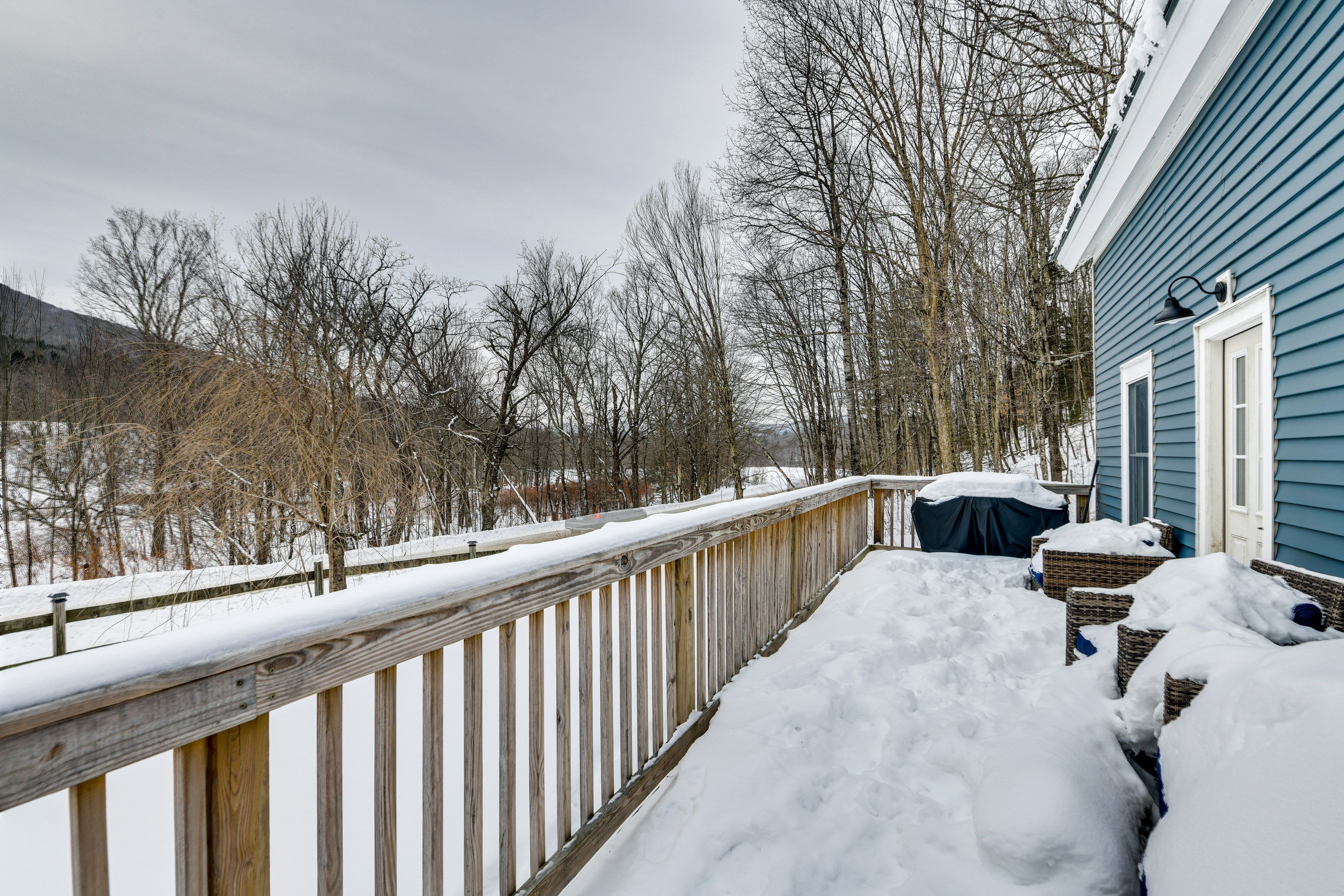 Deck in Winter