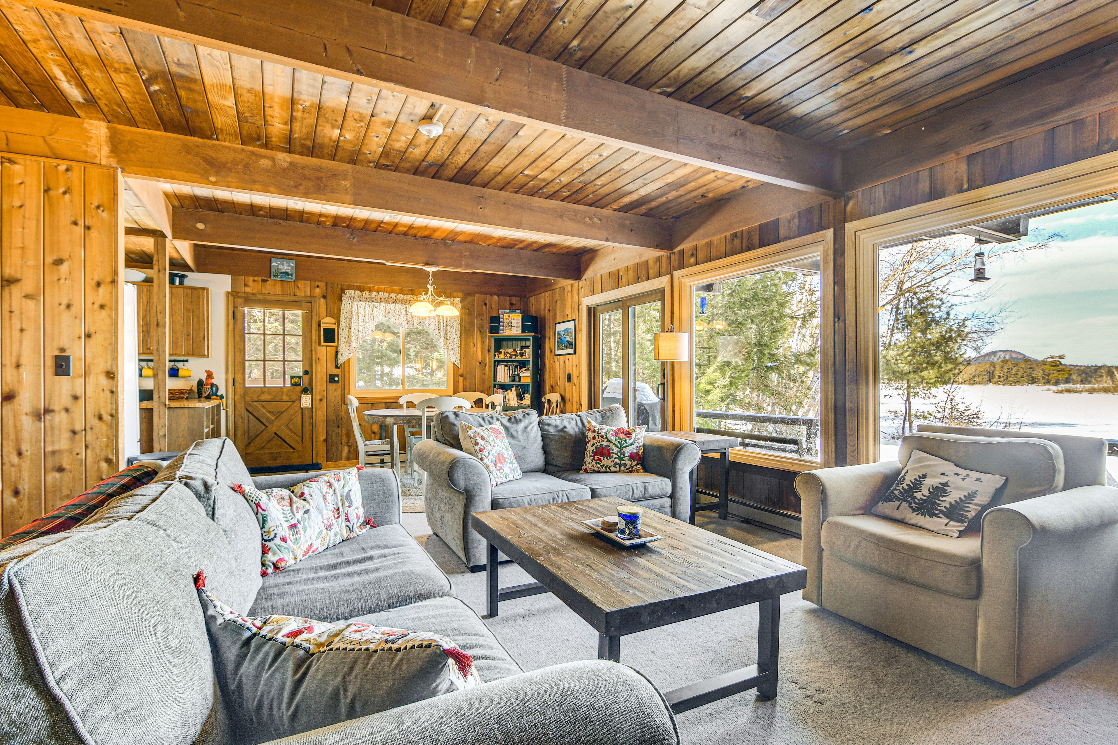 Bridgton Vacation Rental | 3BR | 2BA | Stairs Required | 1,800 Sq Ft