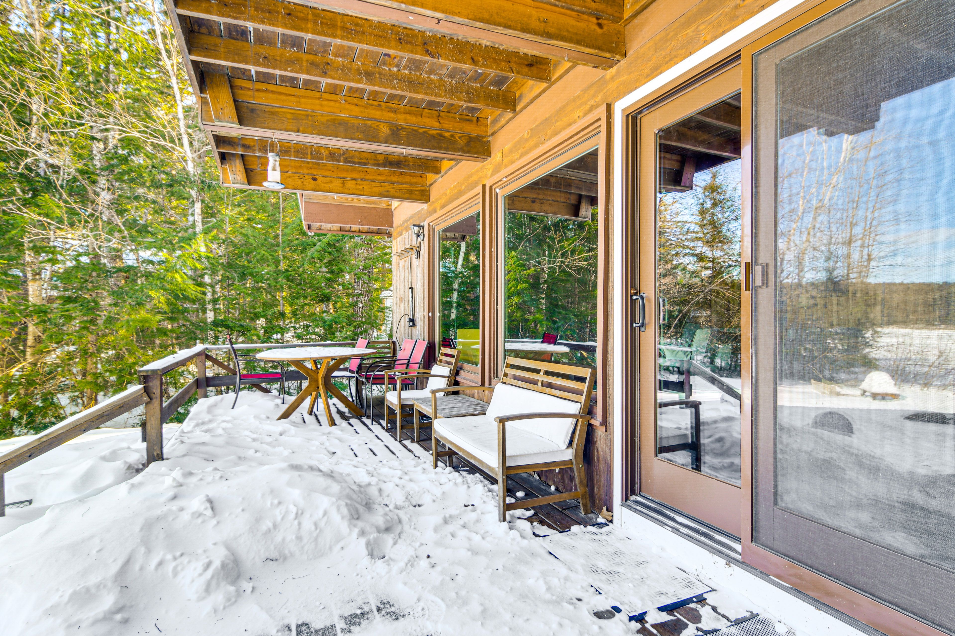 Private Deck | Seating | Dining Area | Gas Grill