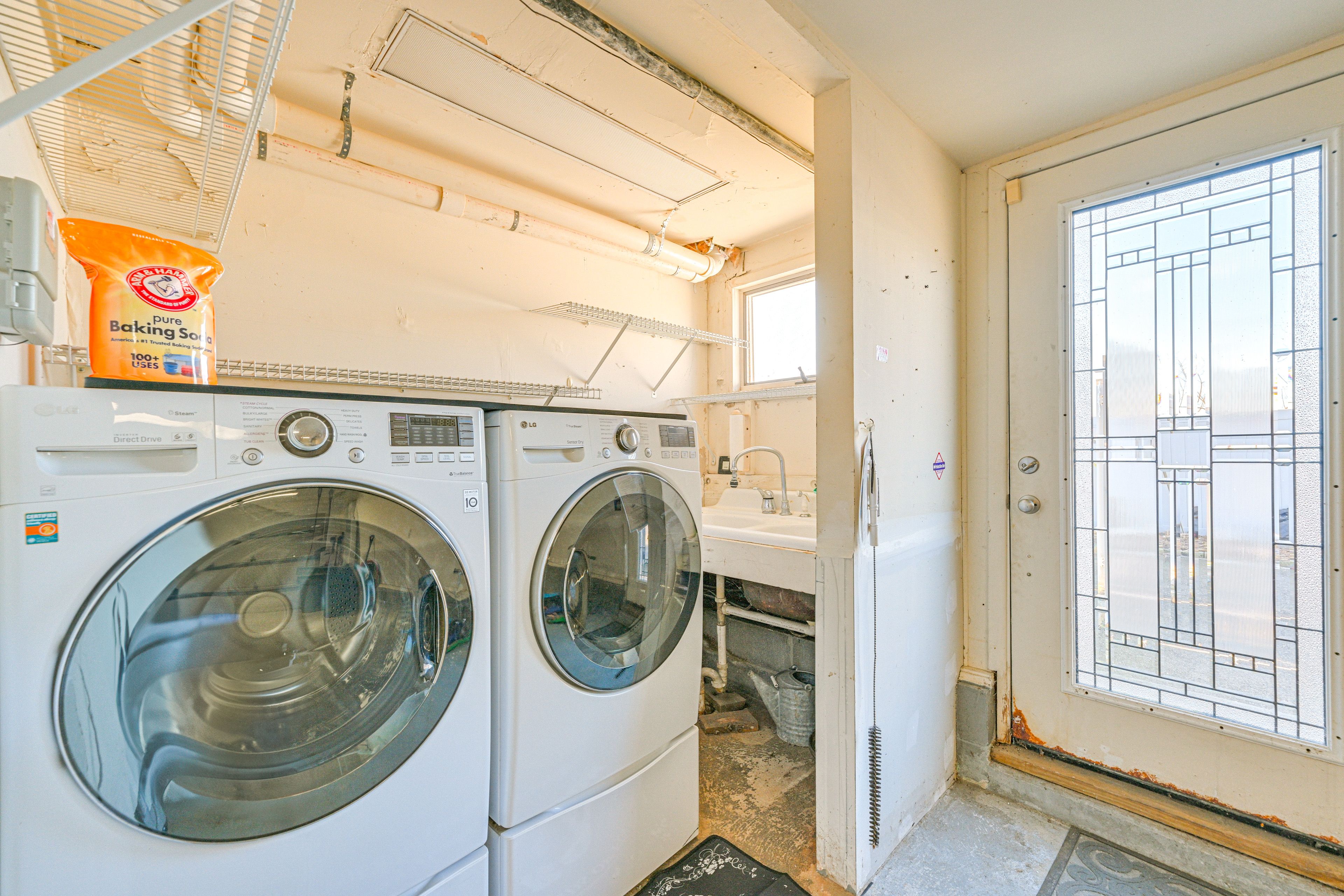 Laundry Closet | Garage Access | Washer & Dryer