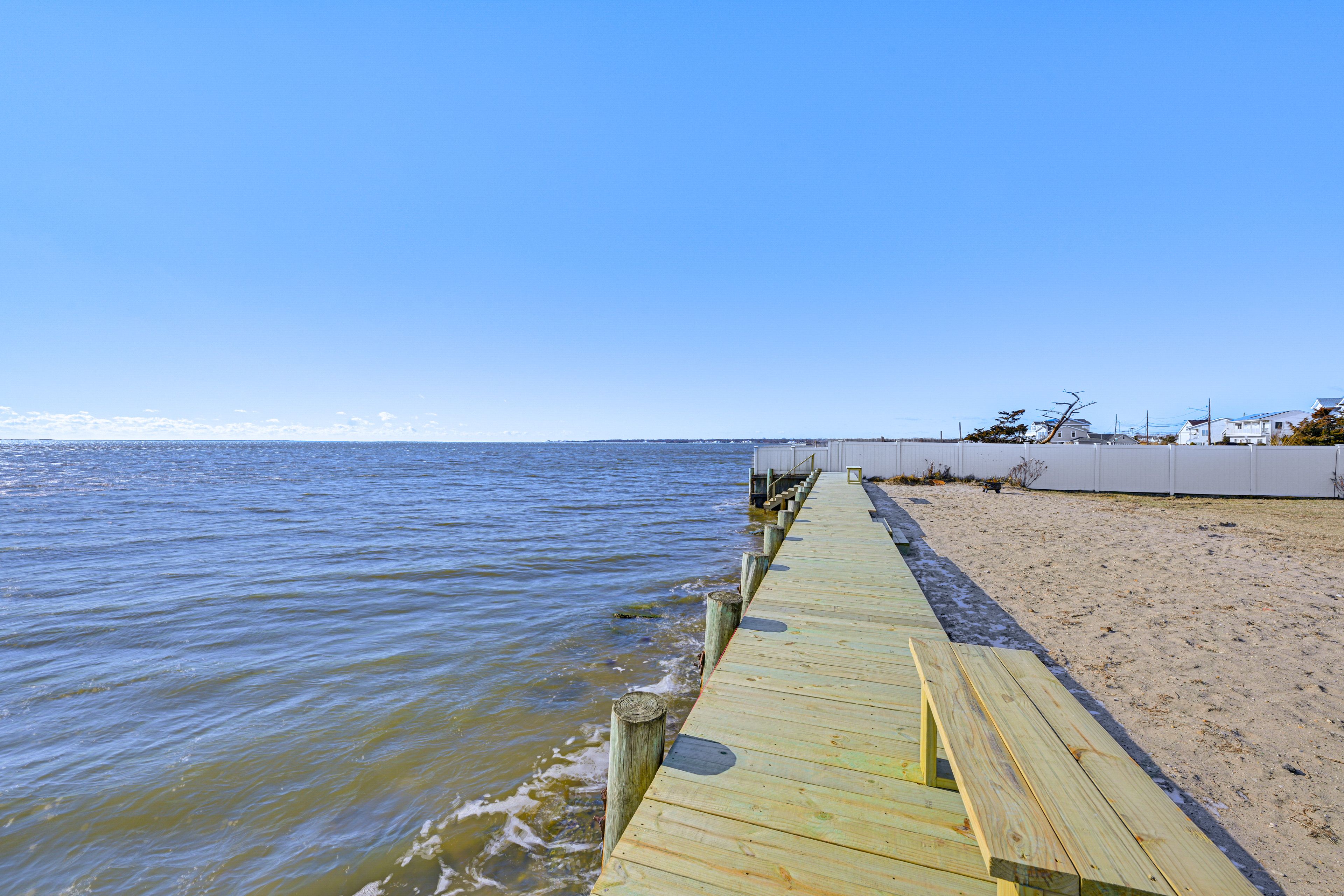 Patchogue Bay On-Site | Fishing Dock