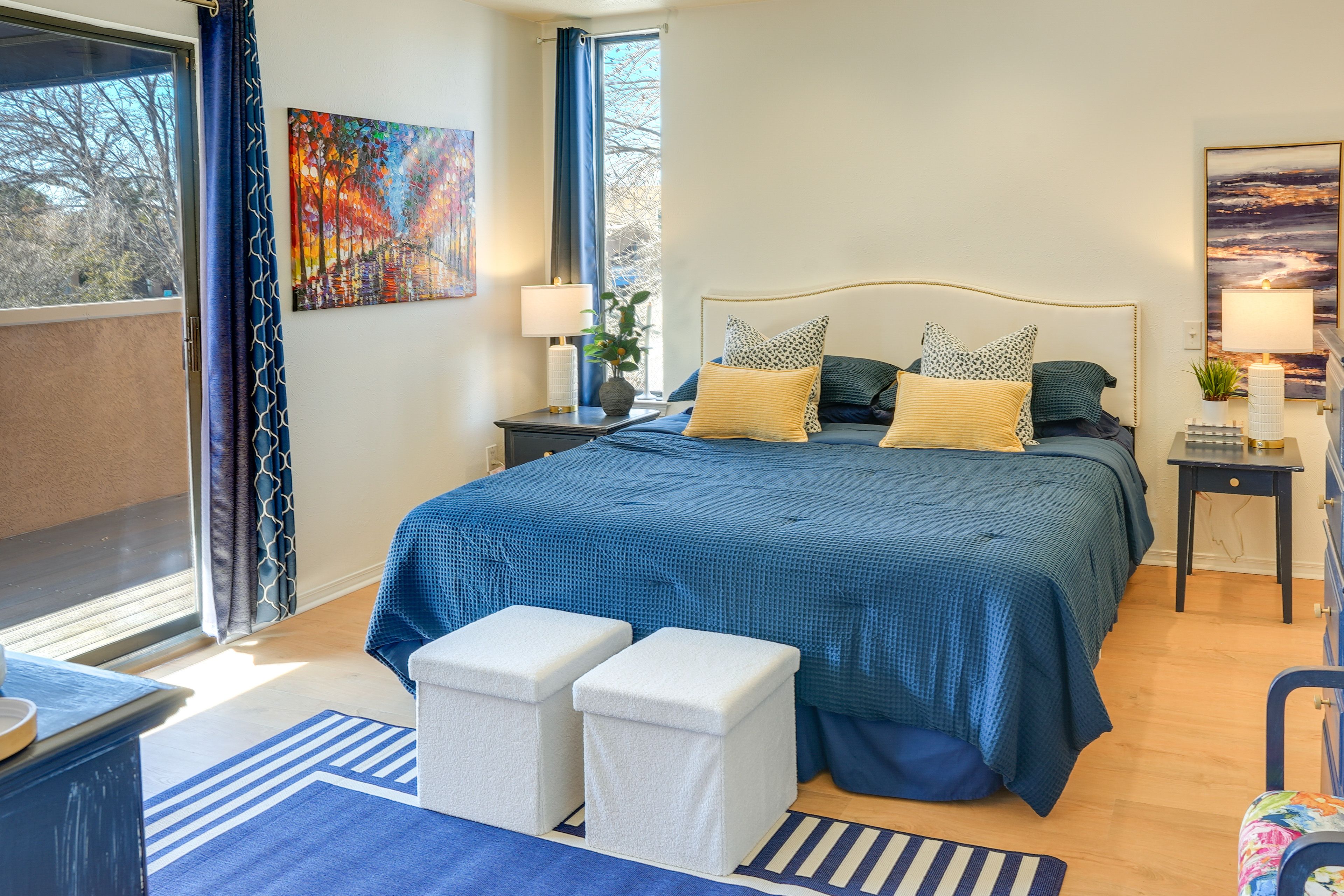 Bedroom 1 | King Bed | 2nd Floor | Linens Provided | En-Suite | Balcony Access