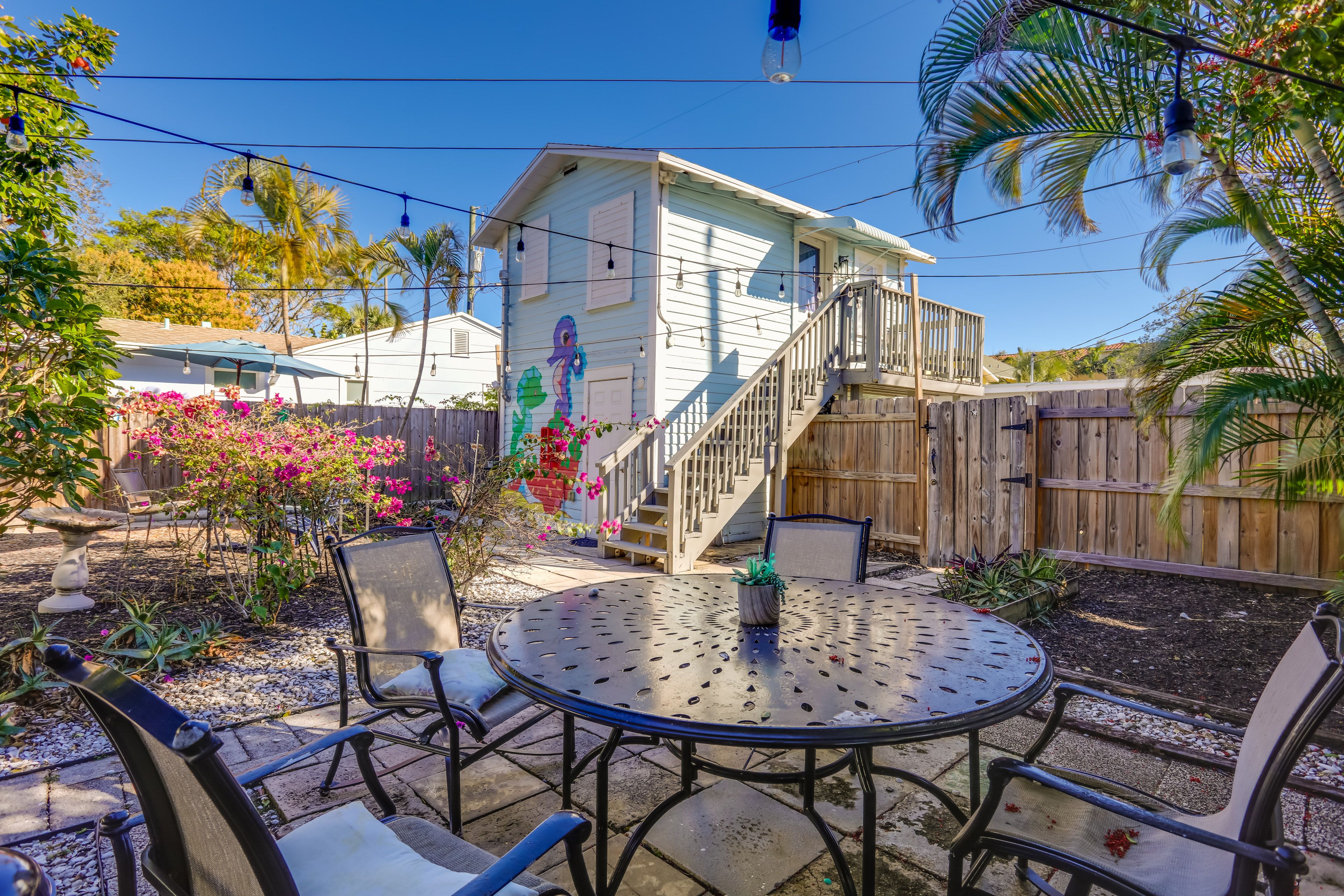 Lake Worth Beach Vacation Rental | Studio | 1BA | Stairs Required | 450 Sq Ft