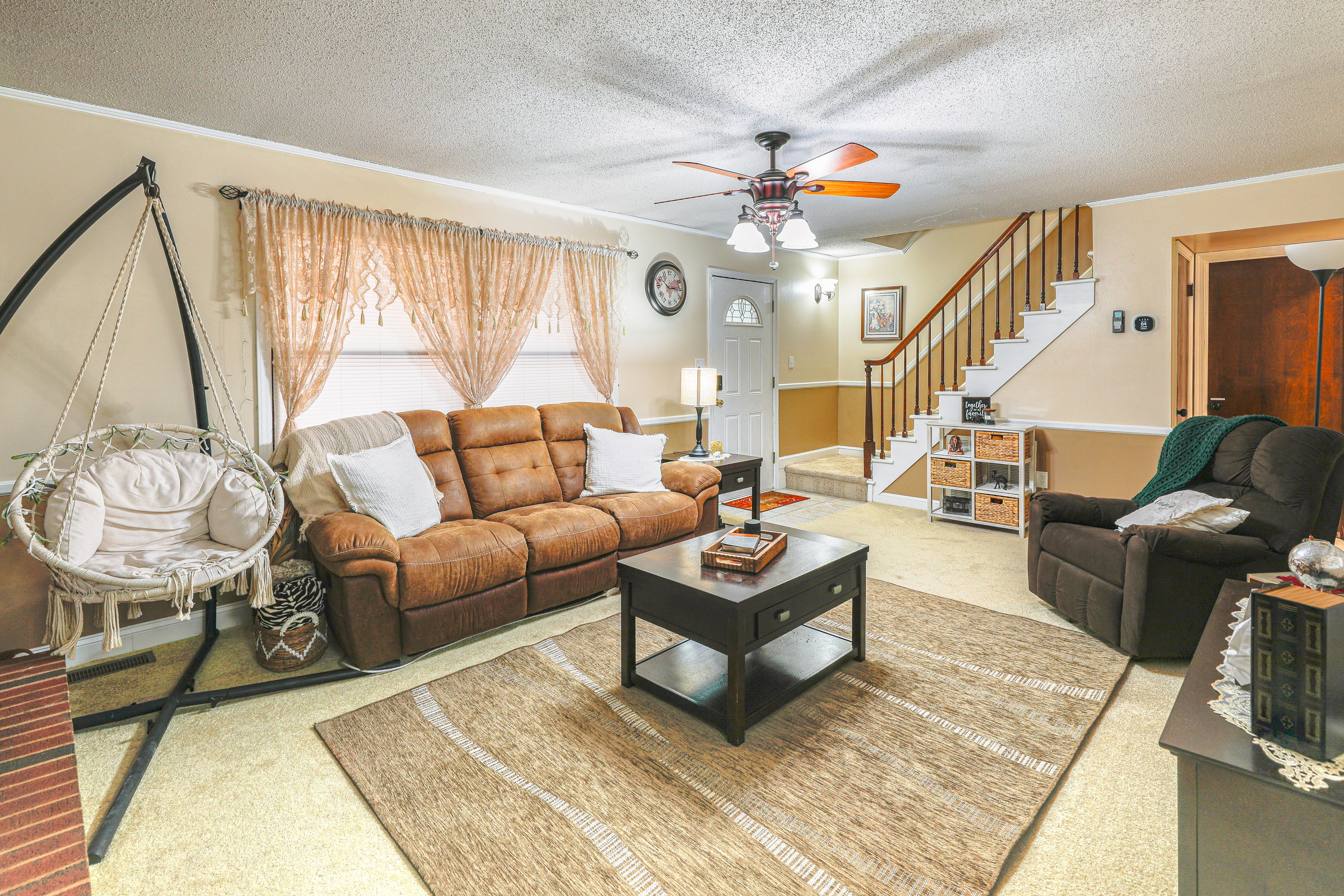 Living Room | 1st Floor | Central A/C & Heat | Free WiFi