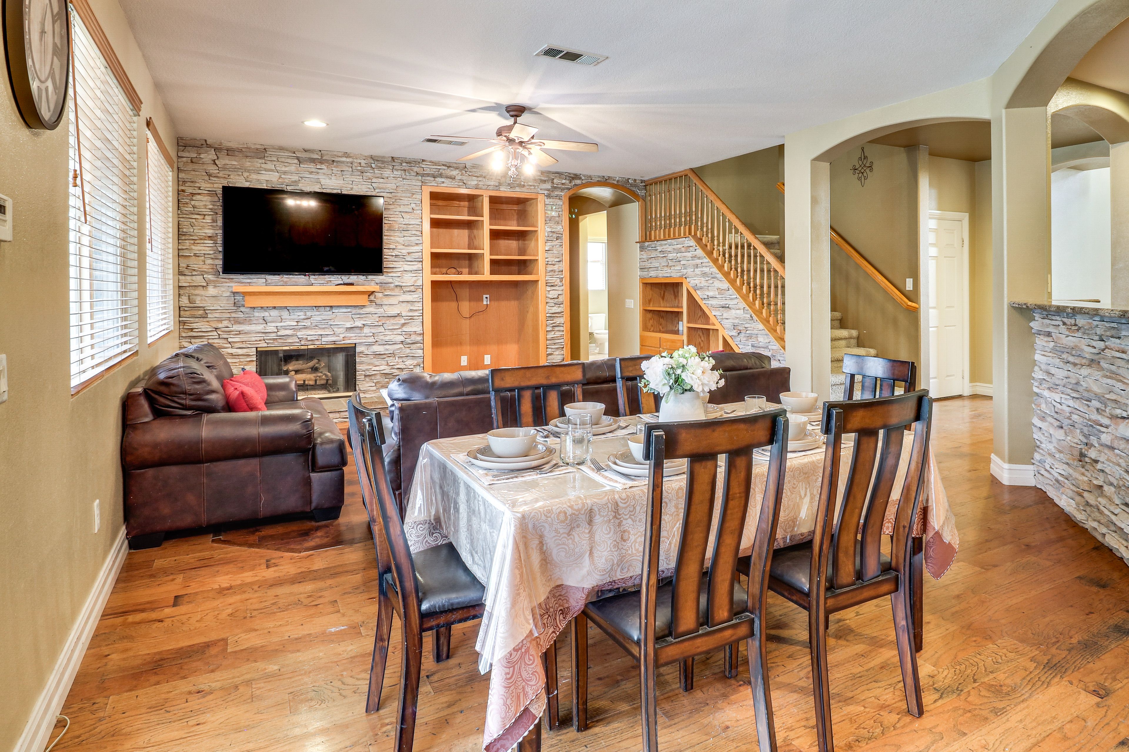 Dining Area | 1st Floor | Dishware & Flatware