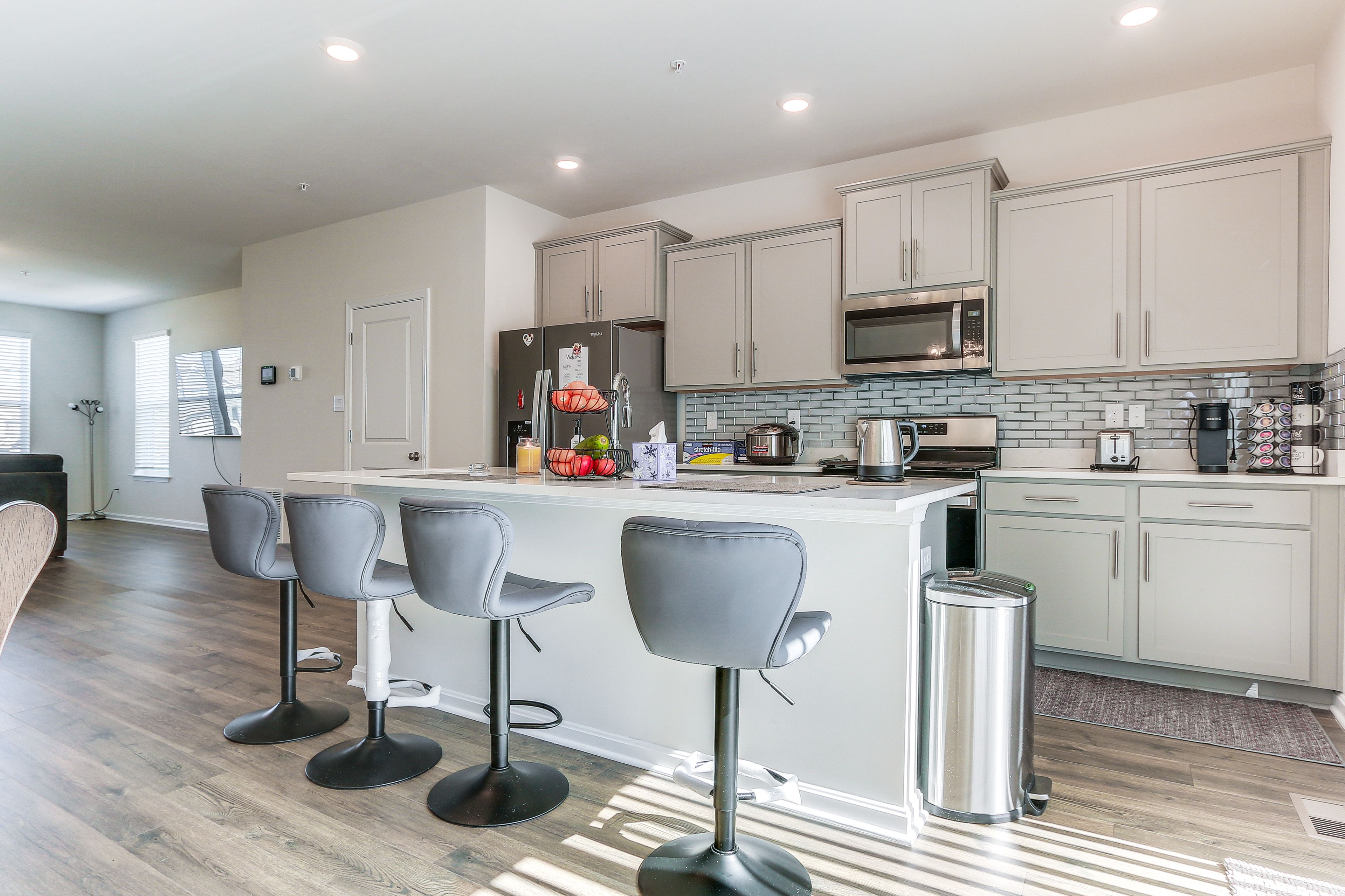 Kitchen | Keurig Coffee Maker | Rice Cooker | Dishwasher | 2nd Floor