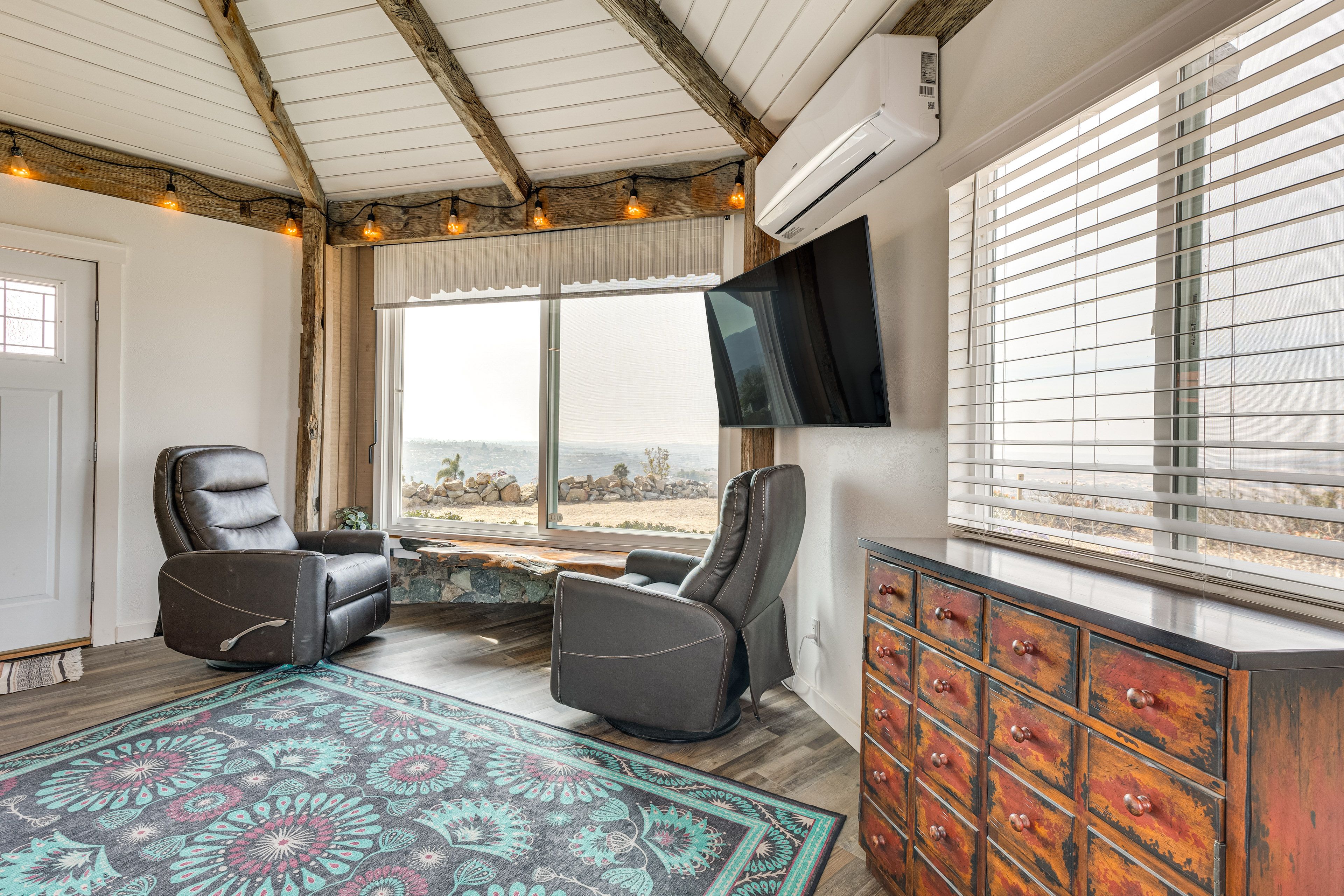 Studio Interior | Single-Story Casita | Smart TV | Central A/C