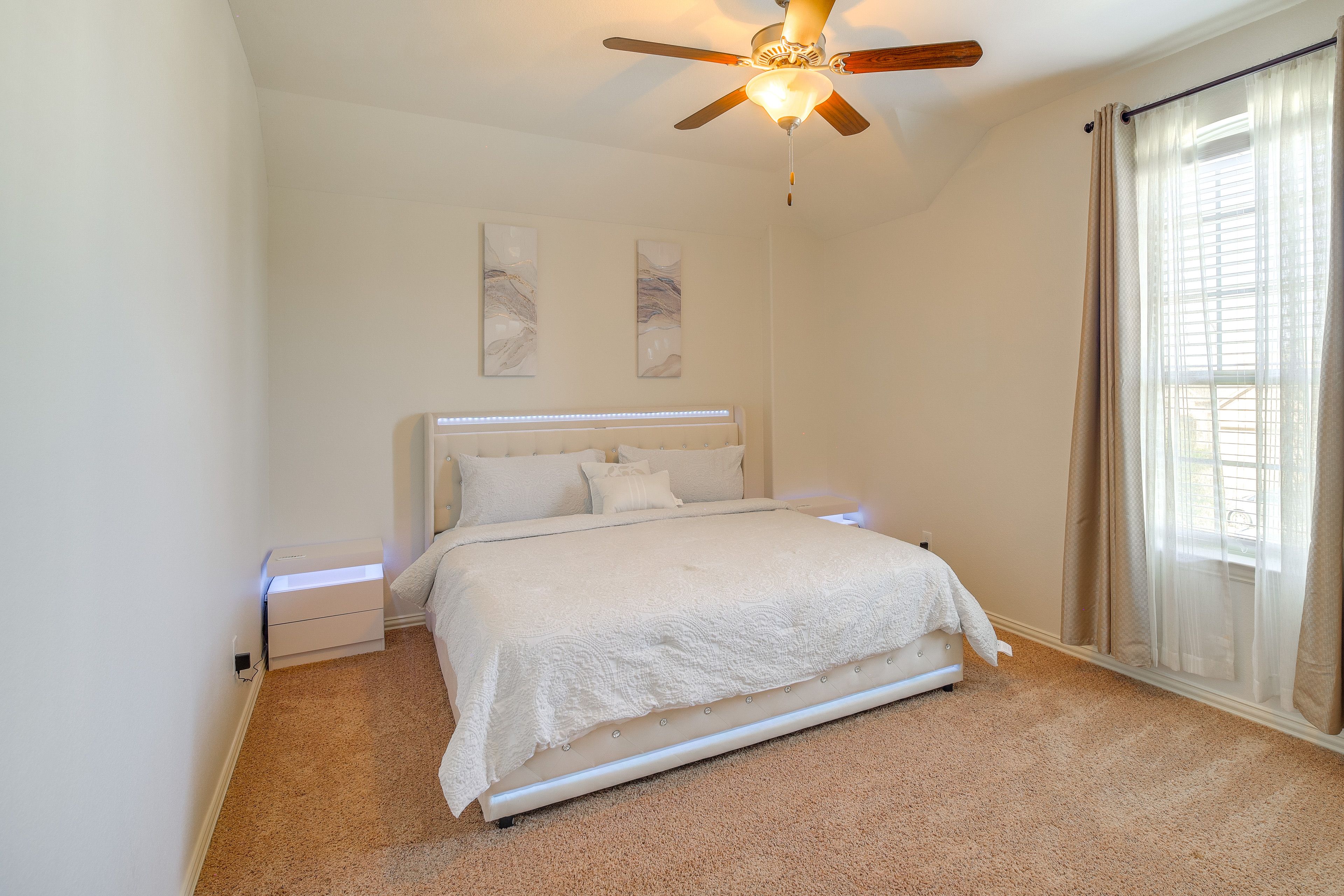Bedroom 2 | 2nd Floor | California King Bed | Linens Provided