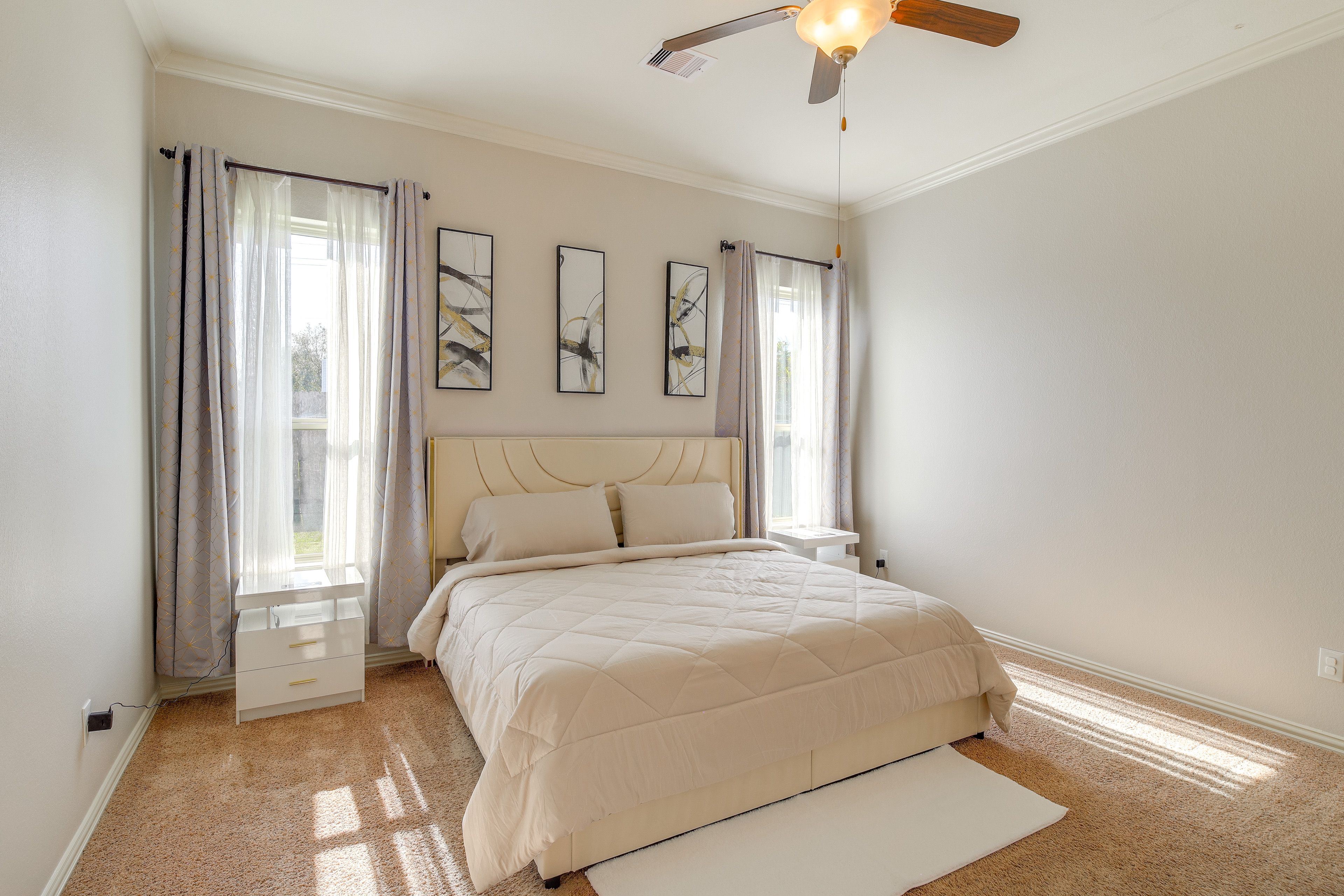 Bedroom 1 | 1st Floor | King Bed | Linens Provided